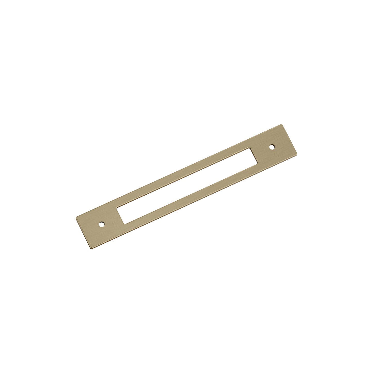 Amerock Medora Backplate - 6-5/16 inch (160mm) CTC - Golden Champagne