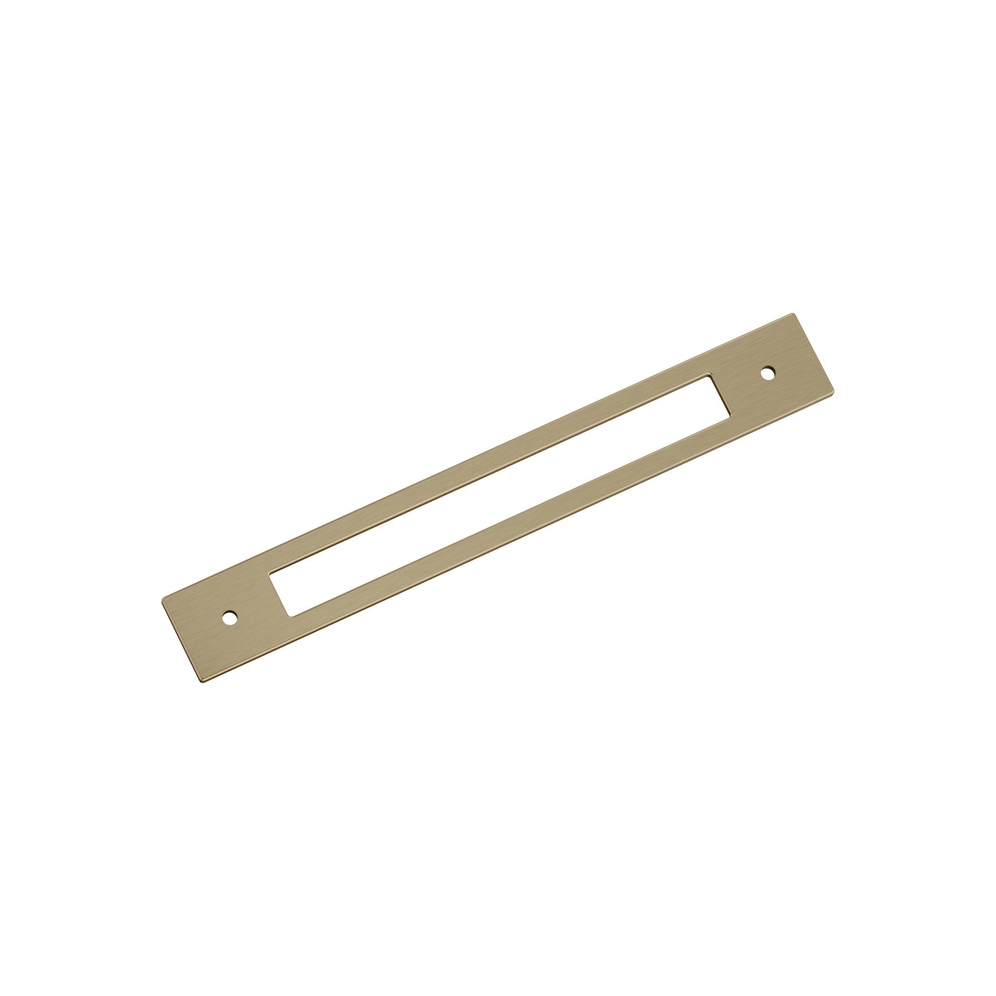 Amerock Medora Backplate - 7-9/16 inch (192mm) CTC - Golden Champagne