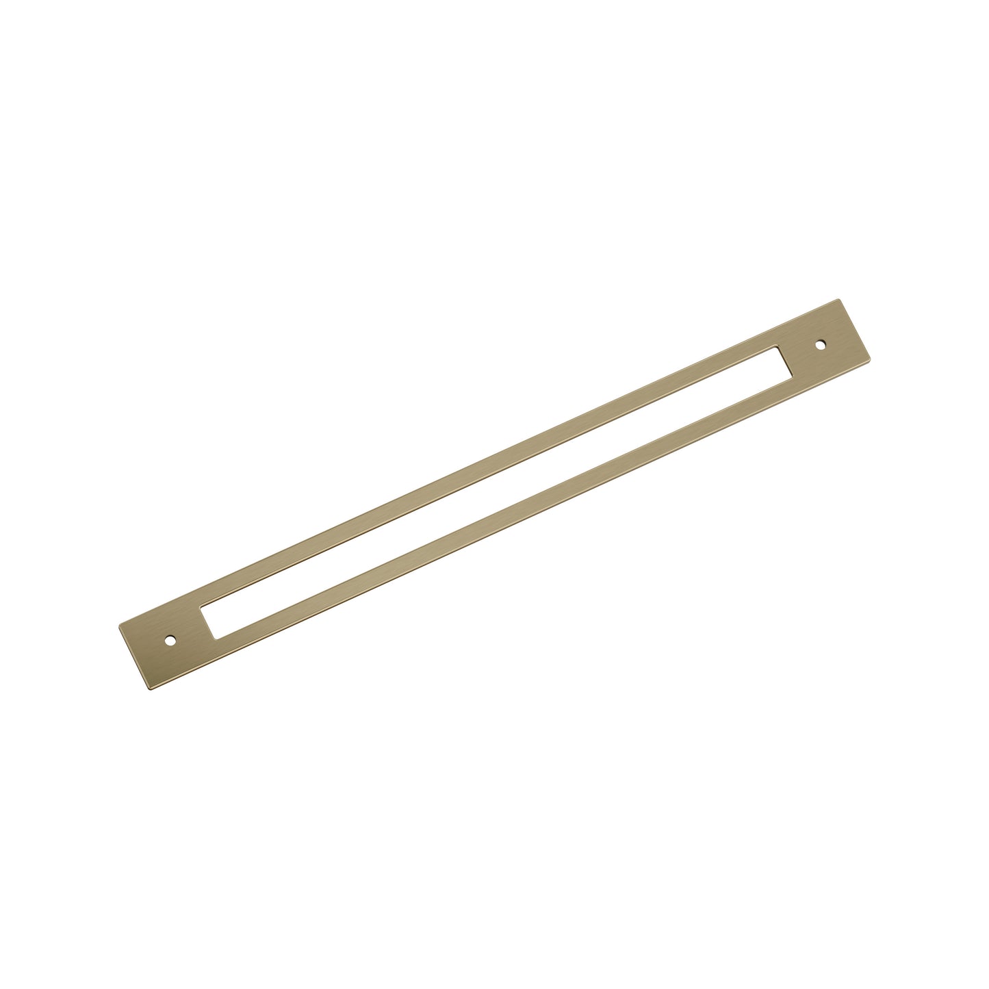 Amerock Medora Backplate - 12-5/8 inch (320mm) CTC - Golden Champagne