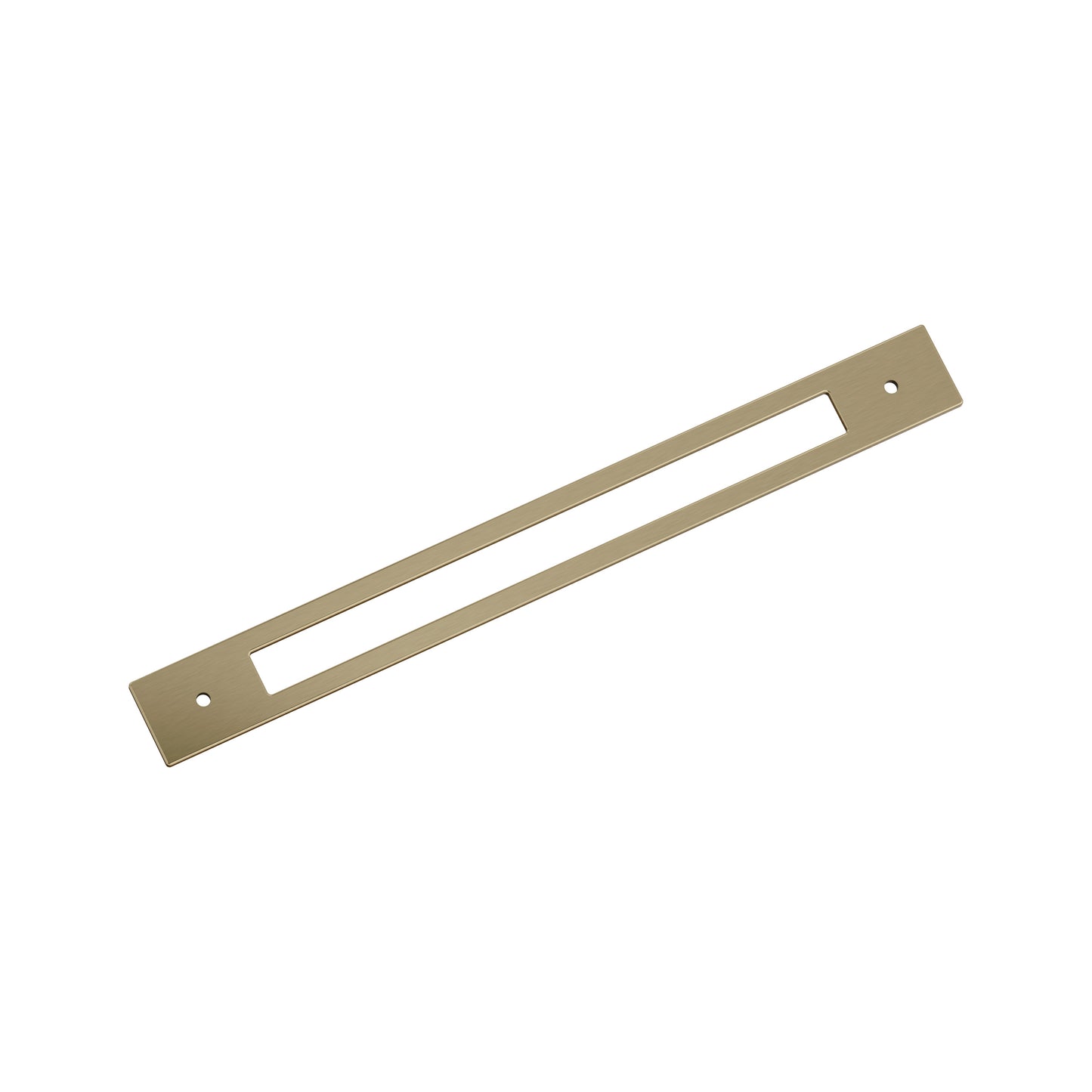 Amerock Medora Backplate - 12 inch (305mm) CTC - Golden Champagne