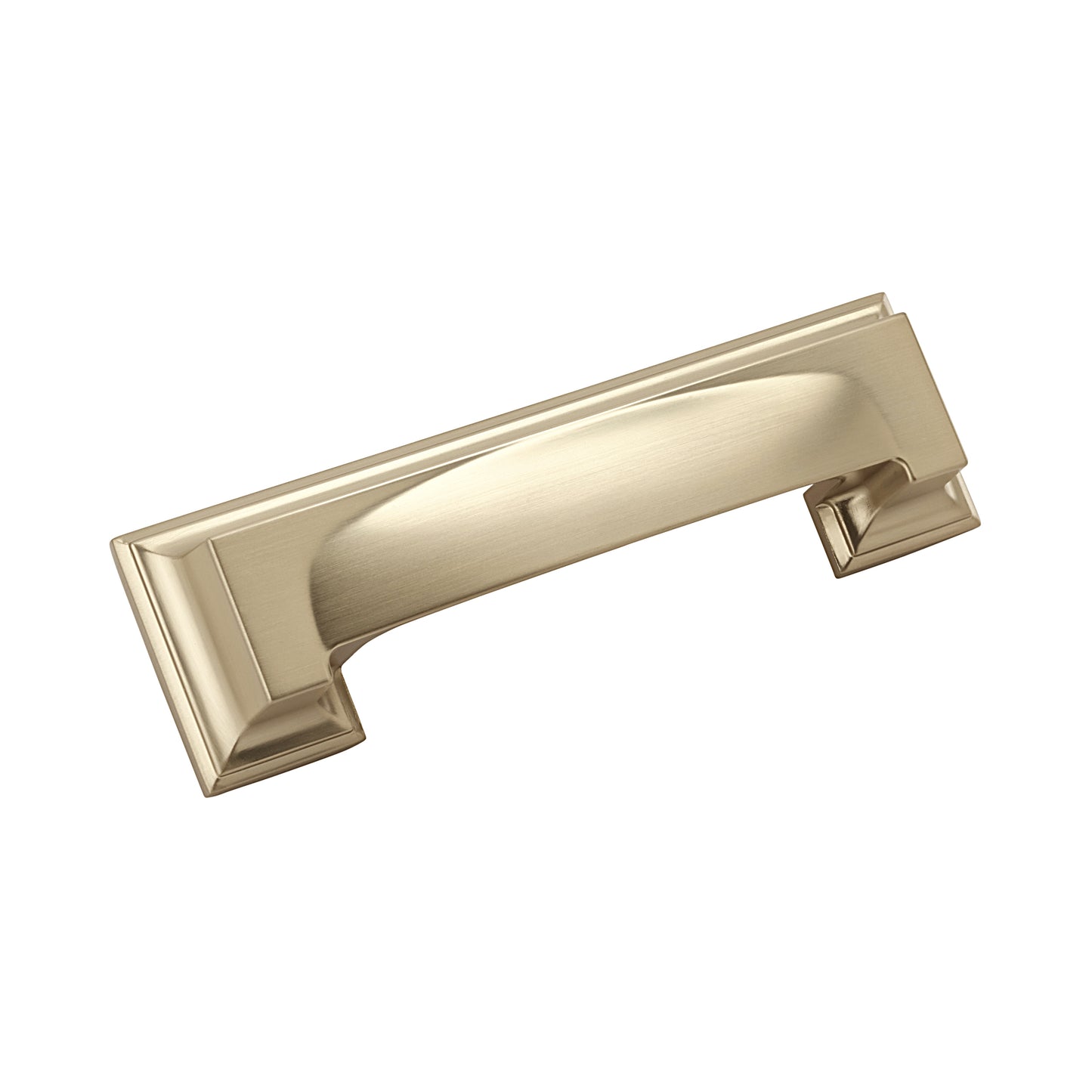 Amerock Appoint Cup Pull - 3 inch or 3-3/4 inch (76mm or 96mm) CTC - Golden Champagne
