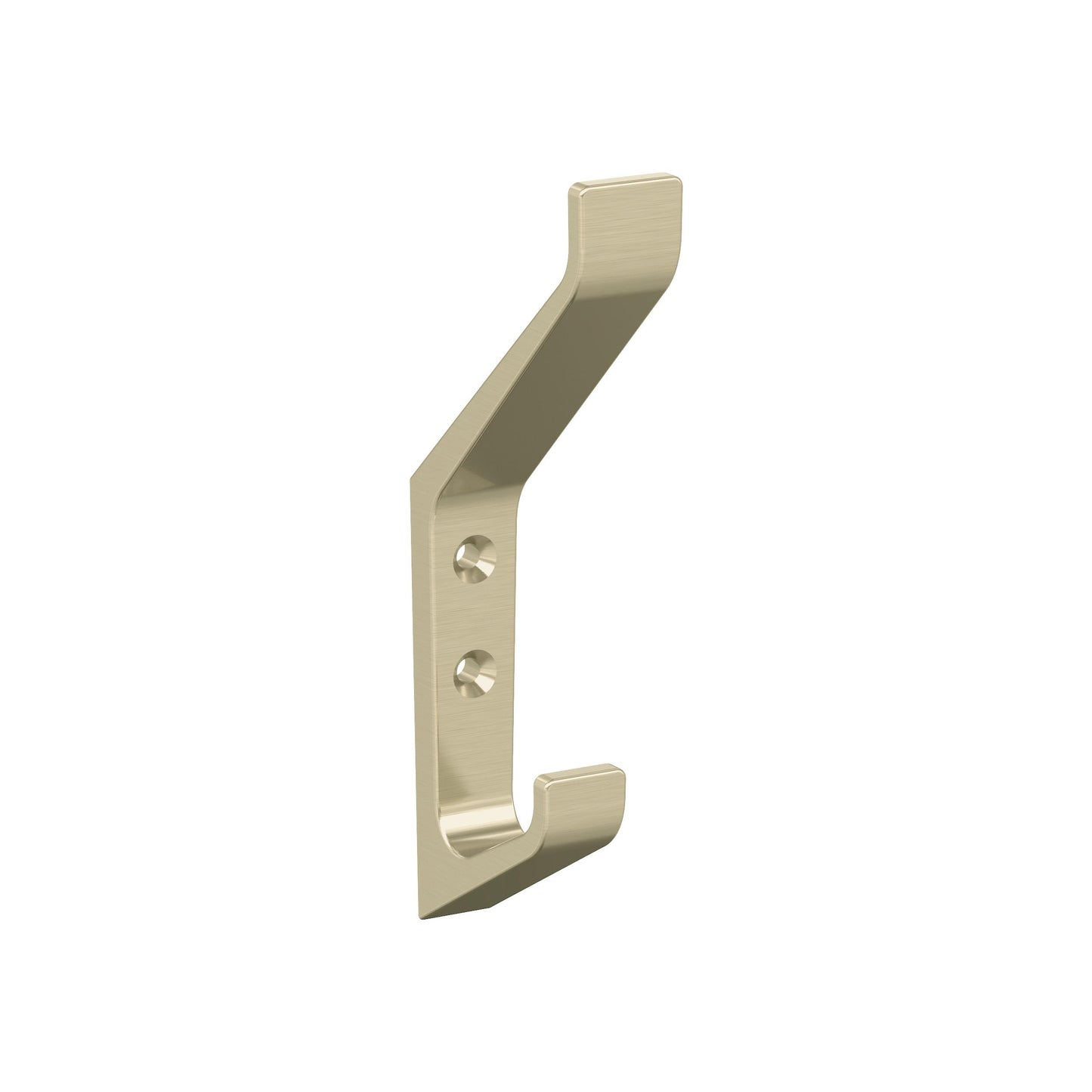 Amerock Emerge Decorative Hook - Double Prong - Golden Champagne