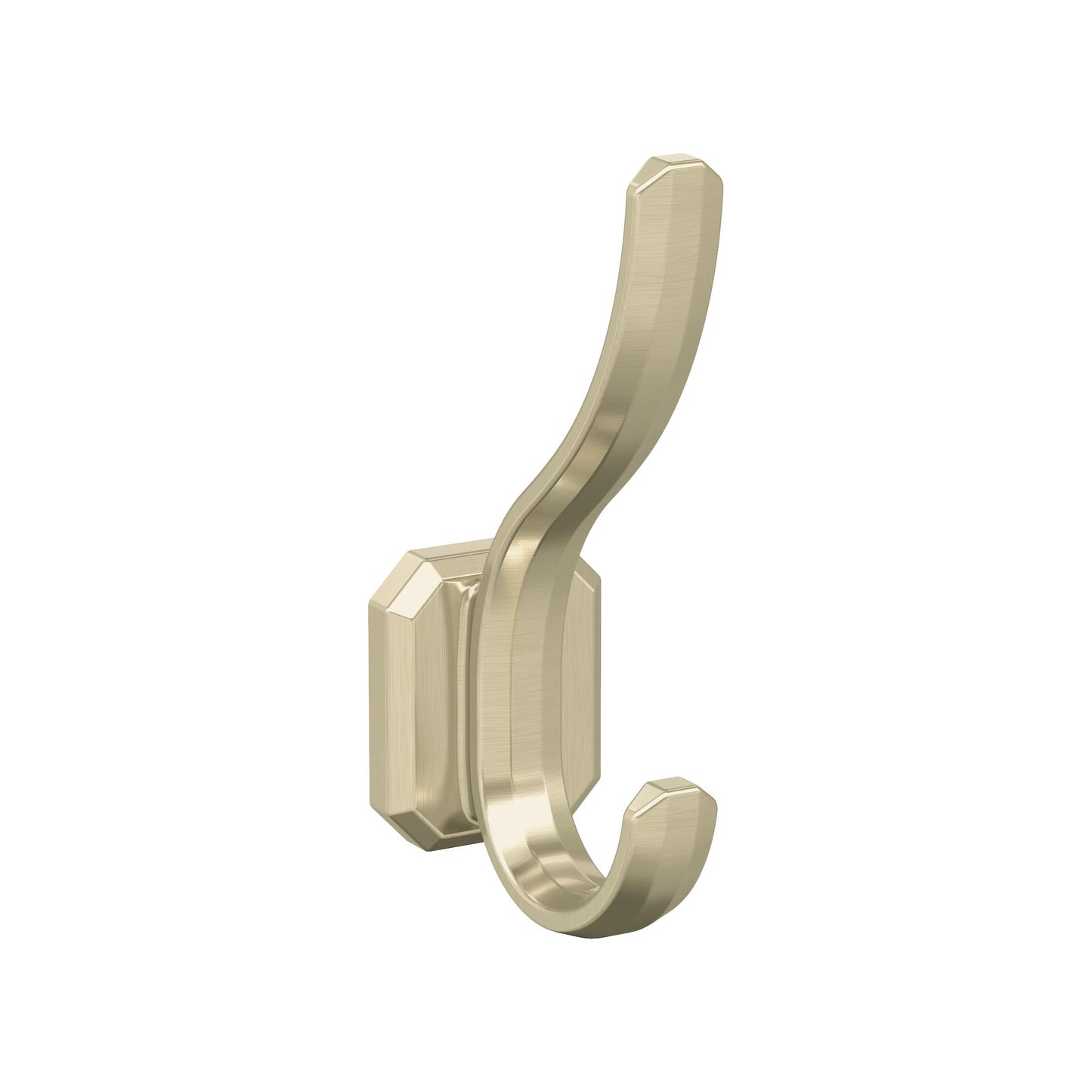 Amerock Granlyn Decorative Hook - Double Prong - Golden Champagne