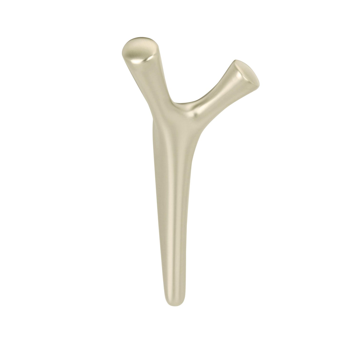 Amerock Kodiak Decorative Hook - Double Prong - Golden Champagne