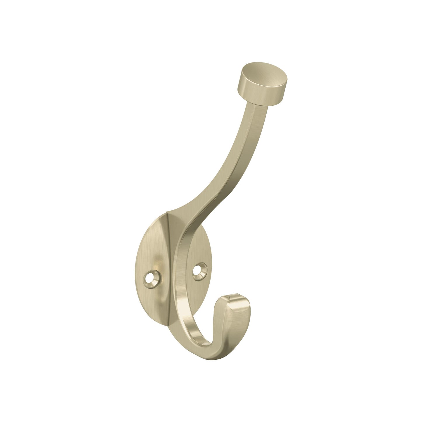 Amerock Adare Decorative Hook - Double Prong - Golden Champagne