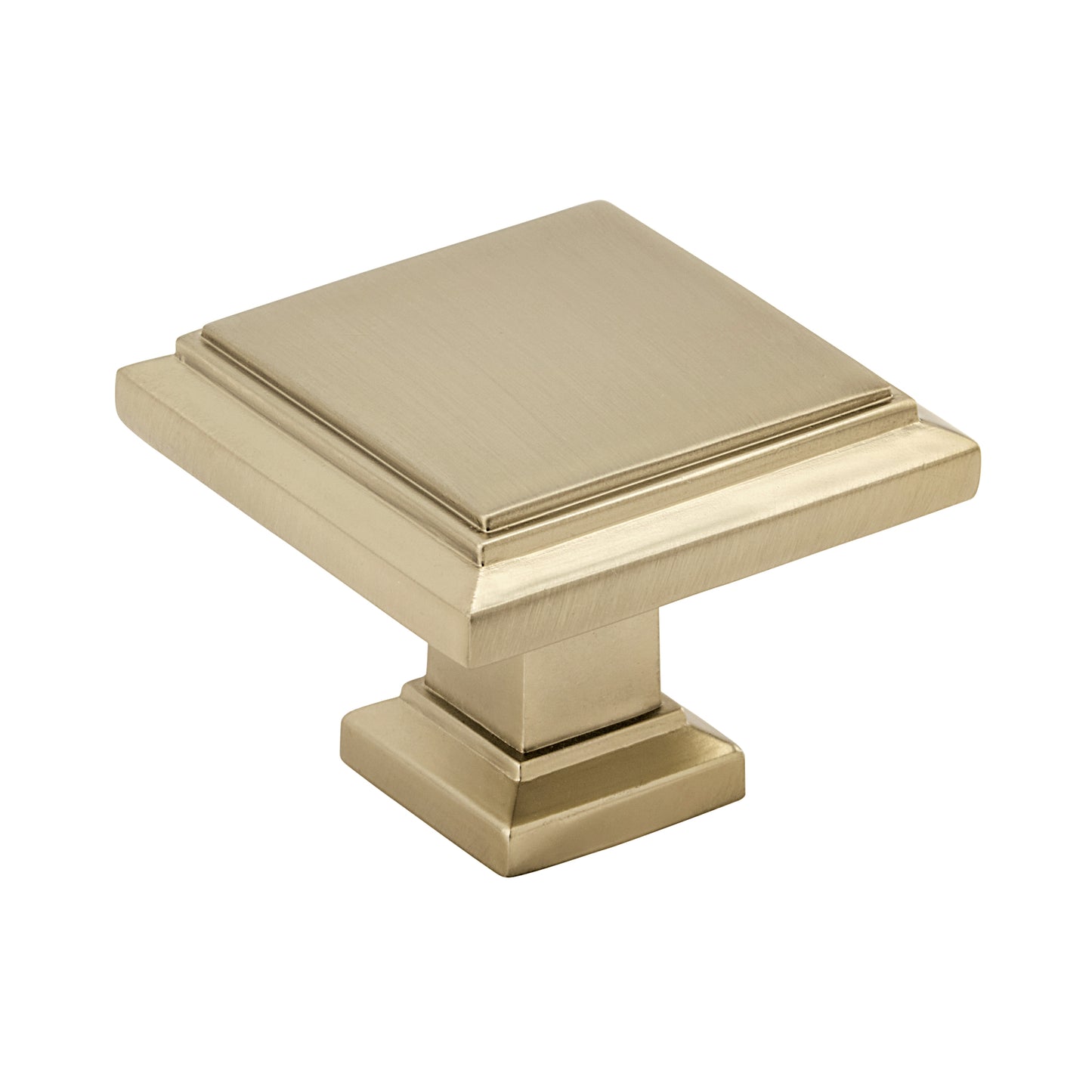 Amerock Appoint Knob - 1-1/4 inch (32mm) Length - Golden Champagne