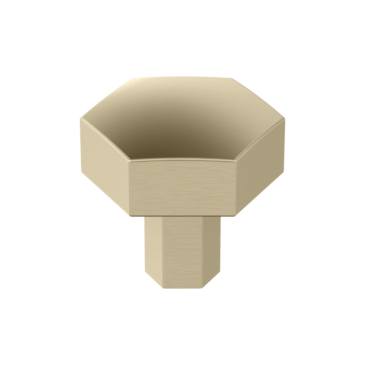 Amerock Caliber Cabinet Knob - Golden Champagne