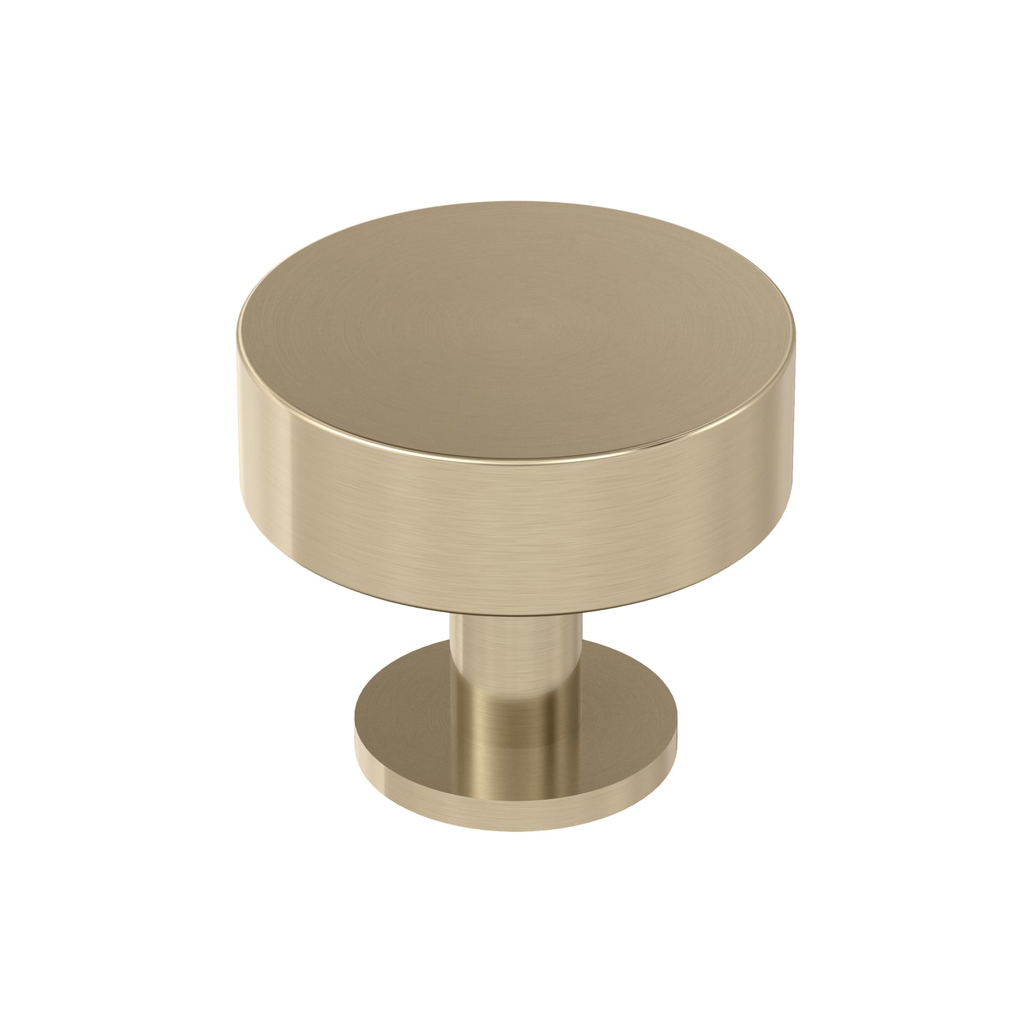 Amerock Radius Knob - 1-1/4 inch (32mm) Diameter - Golden Champagne