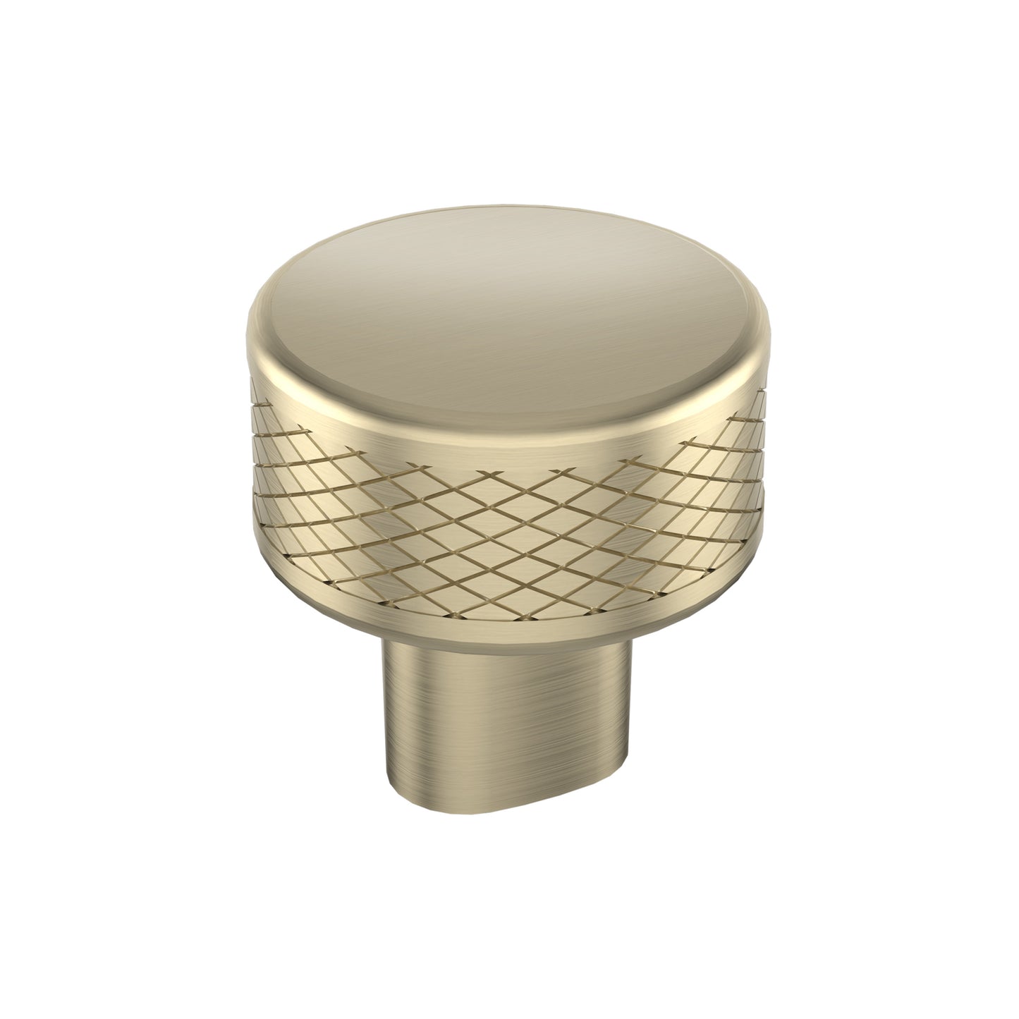 Amerock Bronx Knob - 1-1/4 inch (32mm) Diameter - Golden Champagne