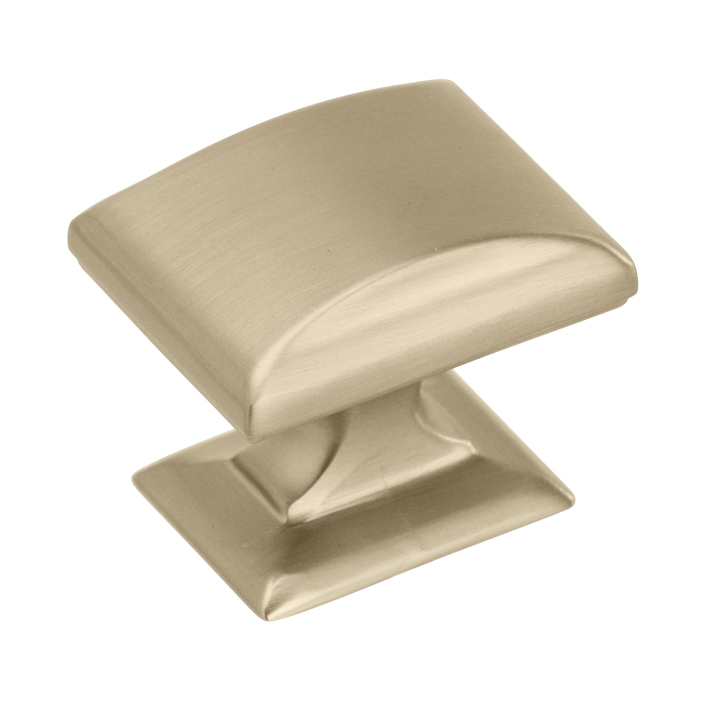 Amerock Candler Knob - 1-1/4 inch (32mm) Length - Golden Champagne
