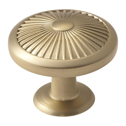 Amerock Crawford Cabinet Knob - Golden Champagne