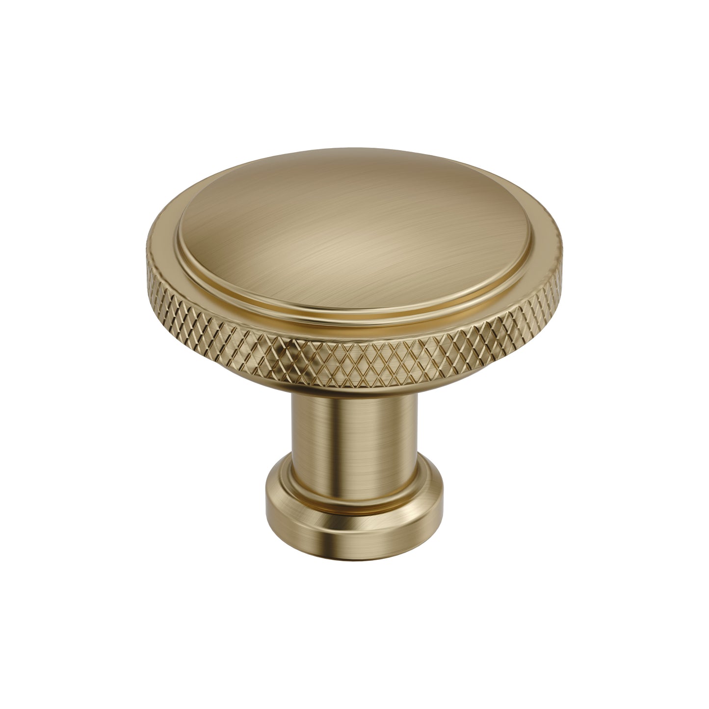 Amerock Faraday Knob - 1-1/4 inch (32mm) Diameter - Golden Champagne