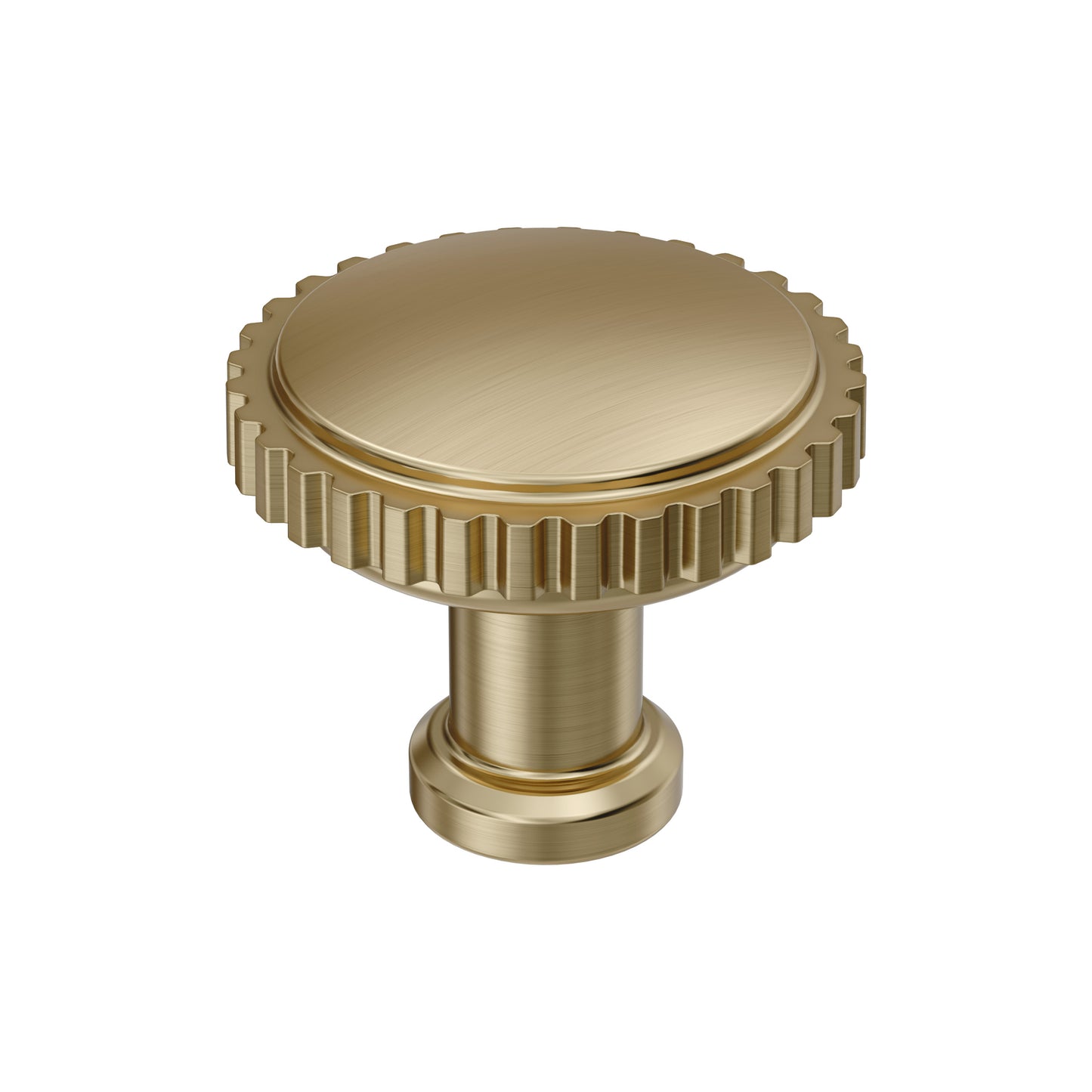 Amerock Farewind Knob - 1-1/4 inch (32mm) Diameter - Golden Champagne