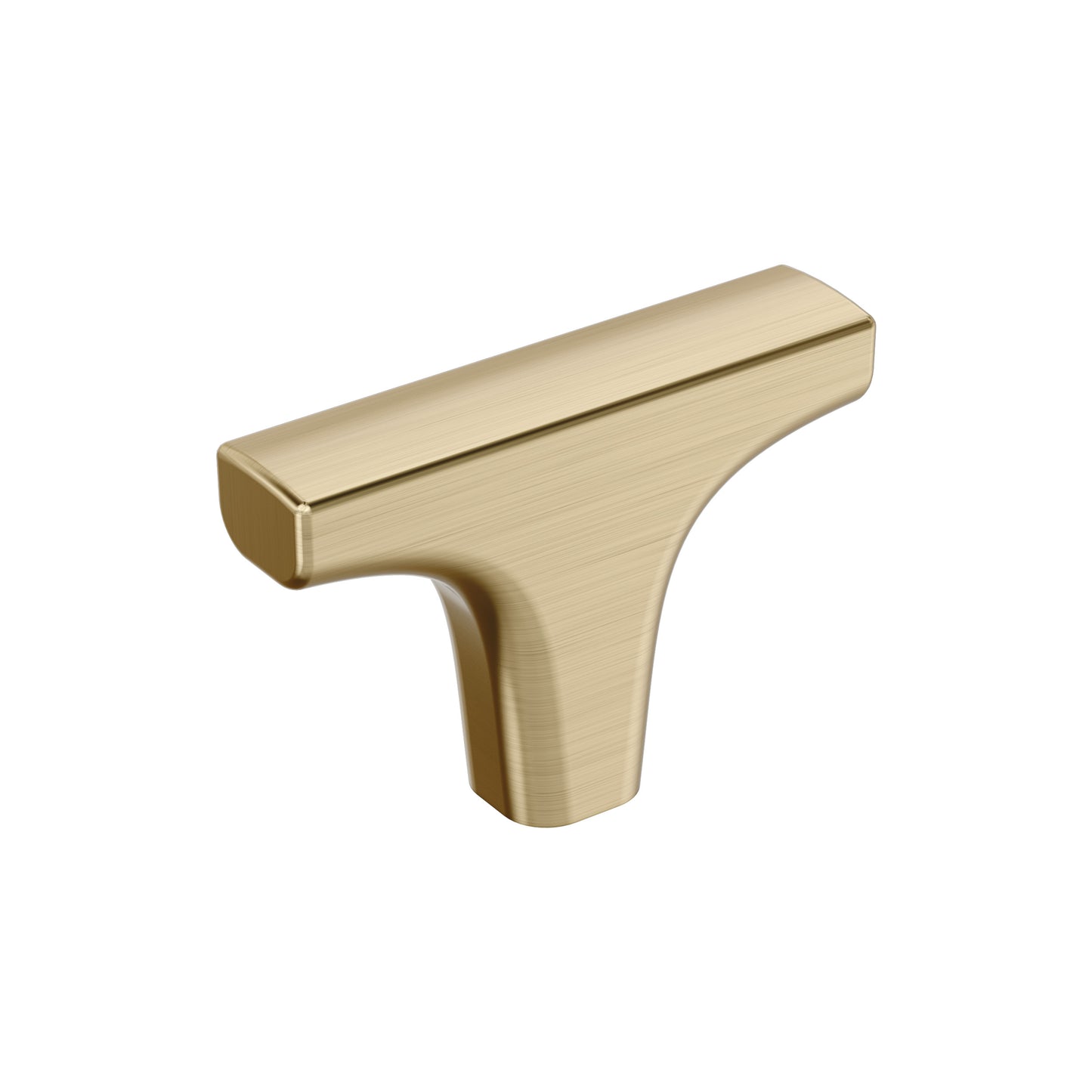Amerock Merced Knob - 2 inch (51mm) Length - Golden Champagne
