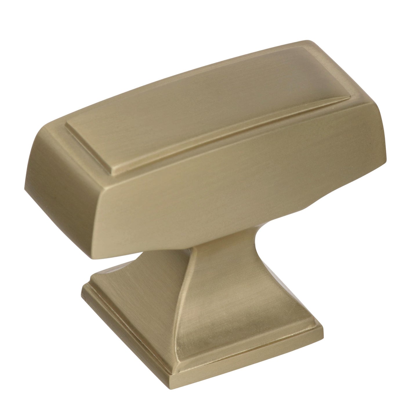 Amerock Mulholland Knob - 1-1/2 inch (38mm) Length - Golden Champagne