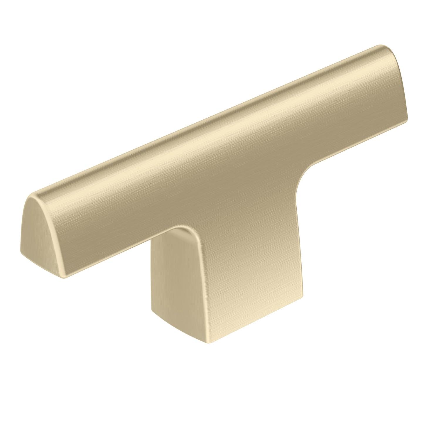 Amerock Riva Knob - 2-1/2 inch (64mm) Length - Golden Champagne