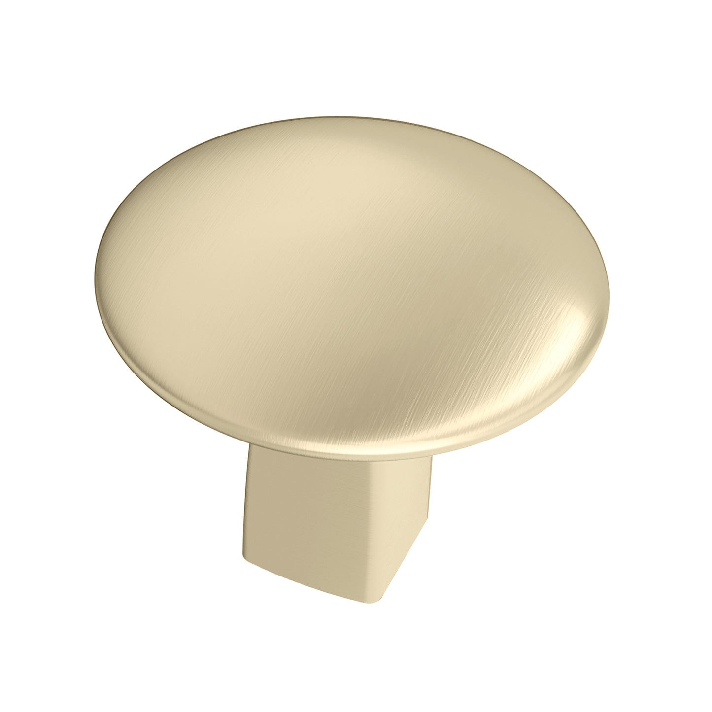 Amerock Riva Knob - 1-1/4 inch (32mm) Diameter - Golden Champagne