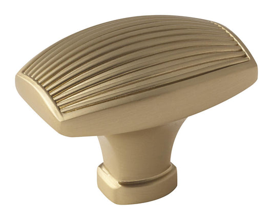 Amerock Sea Grass Knob - 1-1/2 inch (38mm) Length - Golden Champagne