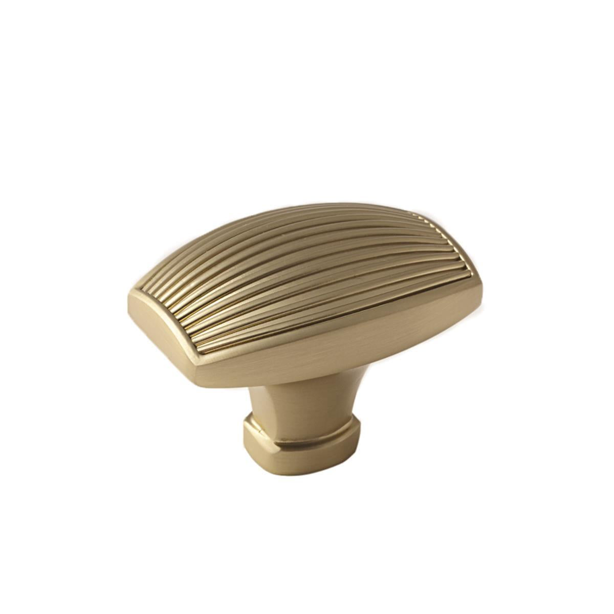 Amerock Sea Grass Knob - 1-3/4 inch (44mm) Length - Golden Champagne