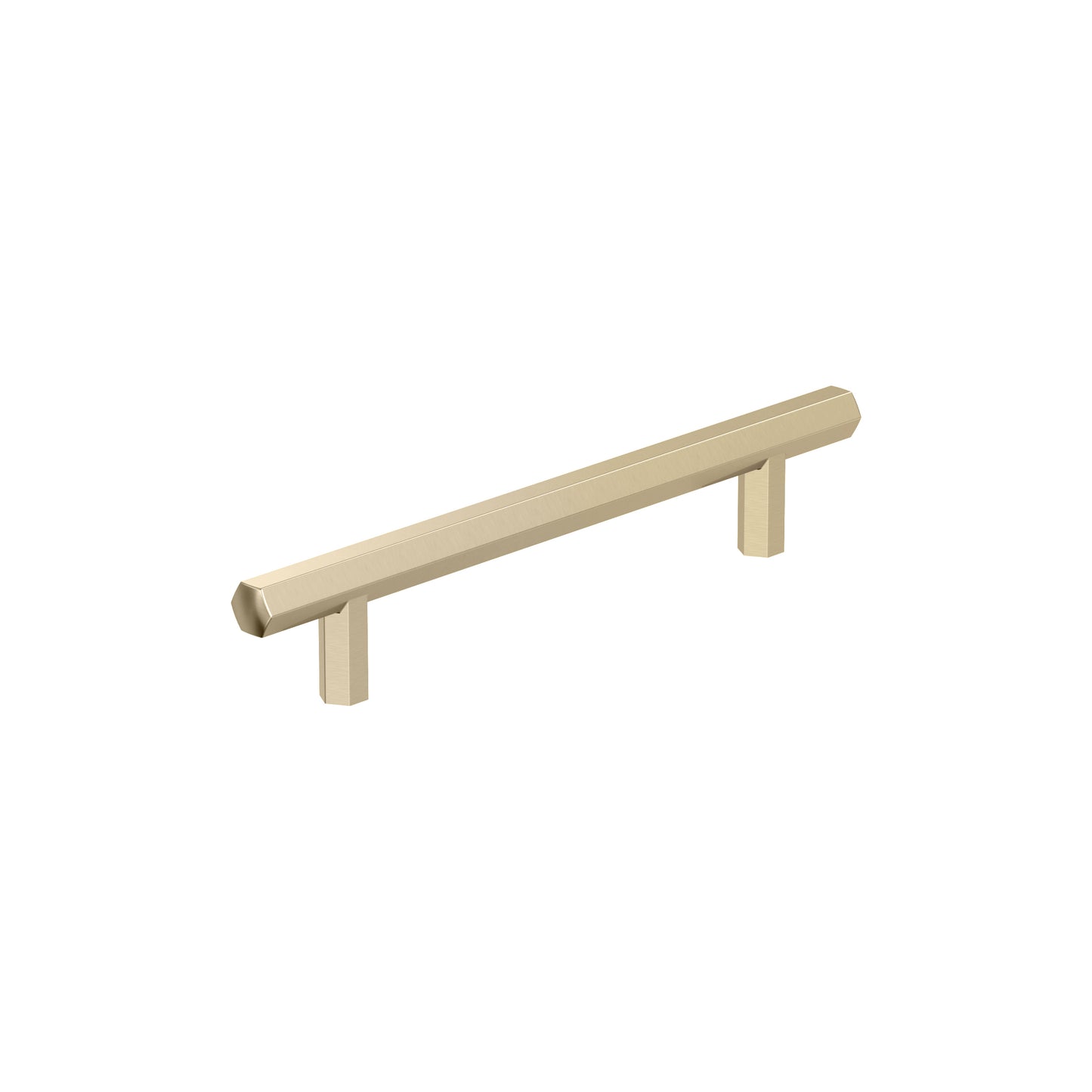 Amerock Caliber Pull - 5-1/16 inch (128mm) CTC - Golden Champagne