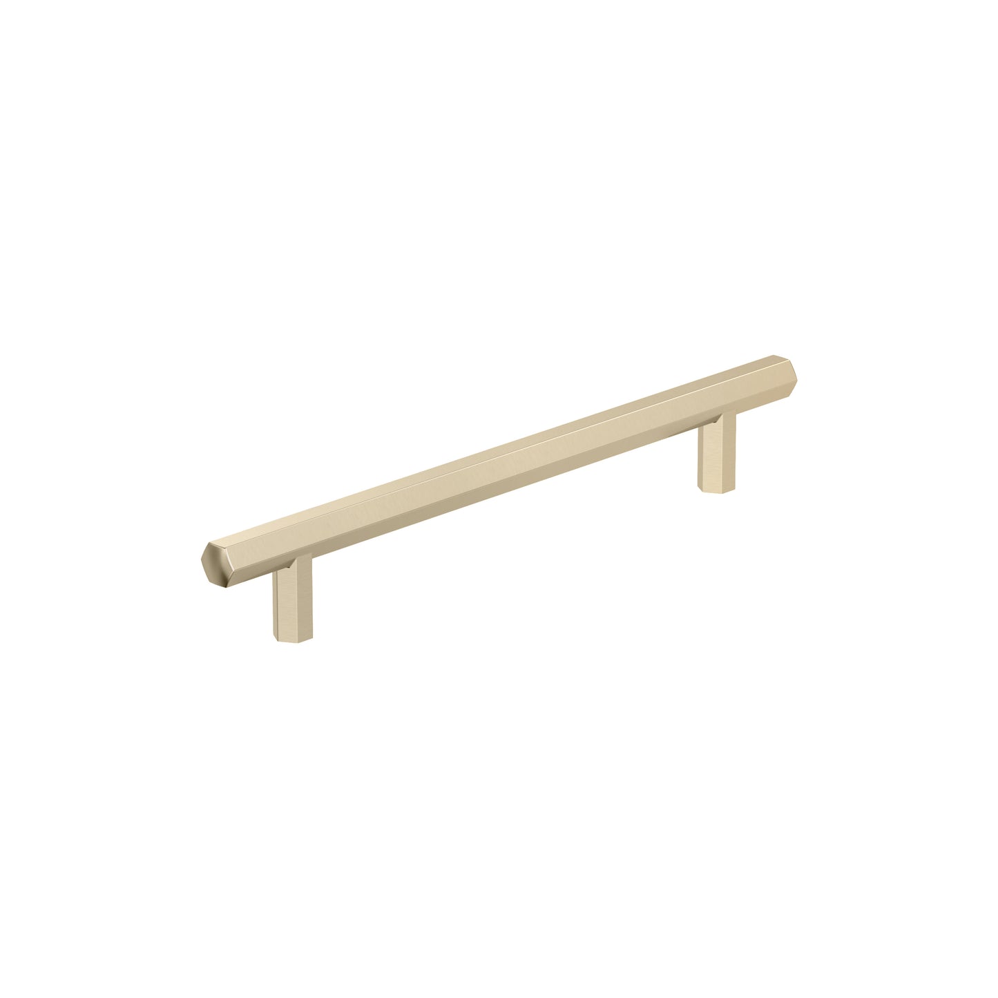 Amerock Caliber Pull - 6-5/16 inch (160mm) CTC - Golden Champagne