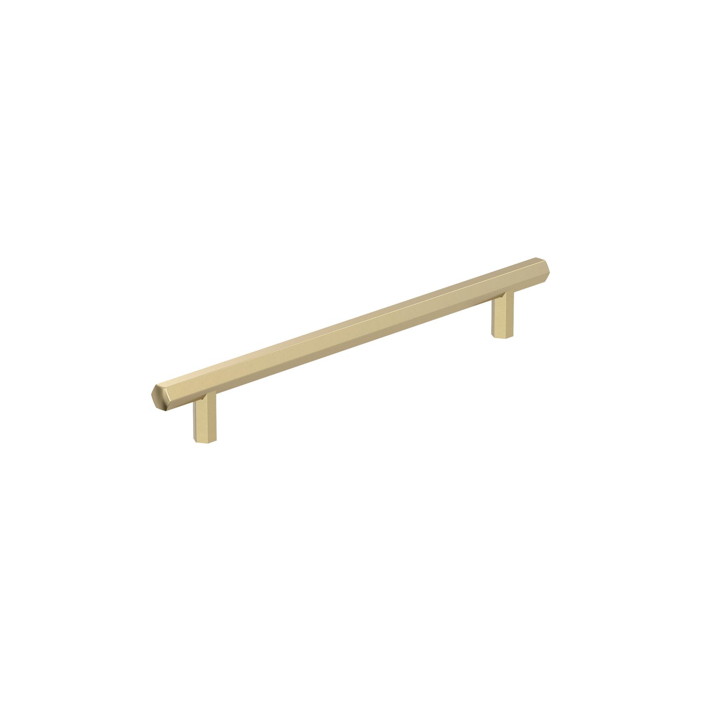 Amerock Caliber Pull - 7-9/16 inch (192mm) CTC - Golden Champagne