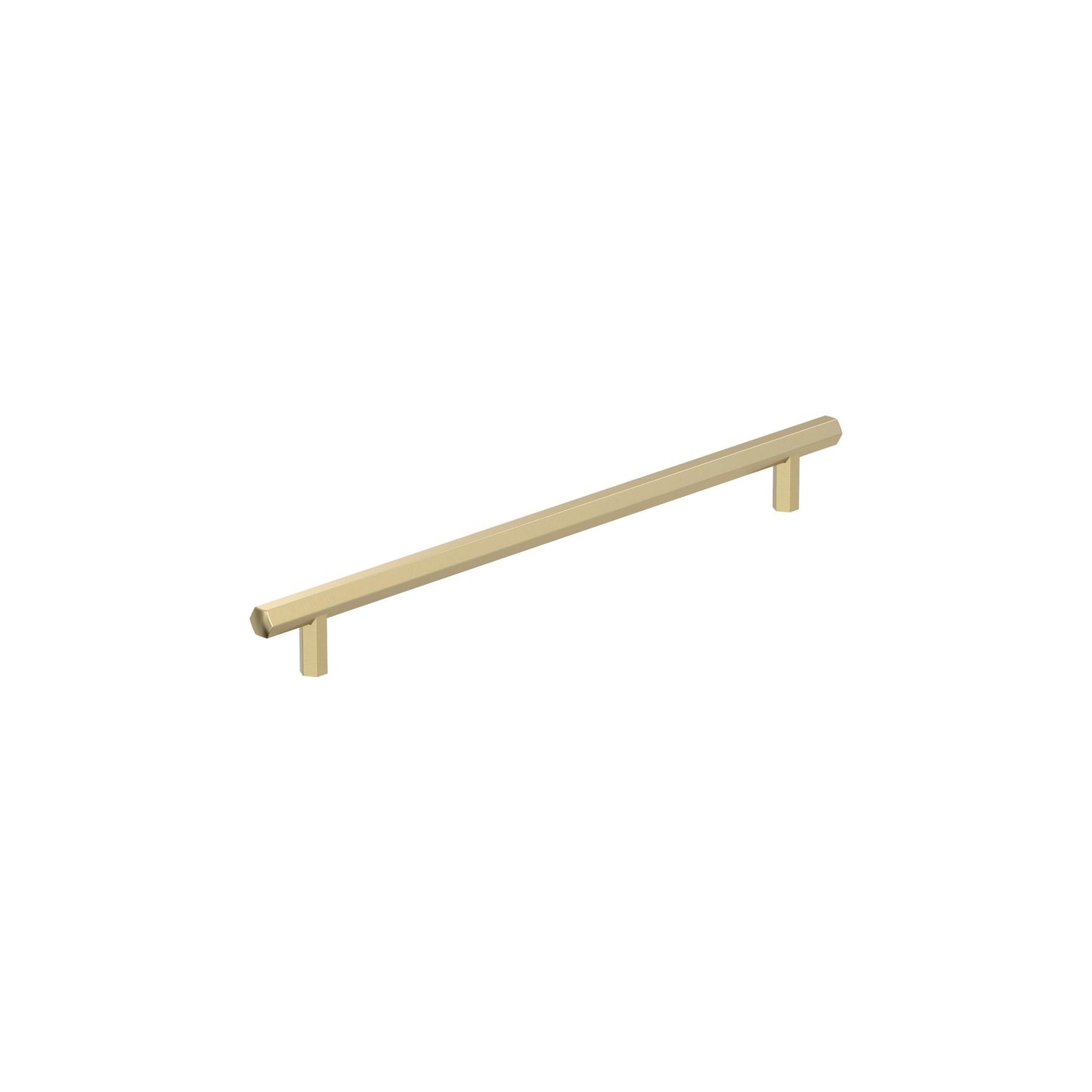Amerock Caliber Pull - 10-1/16 inch (256mm) CTC - Golden Champagne