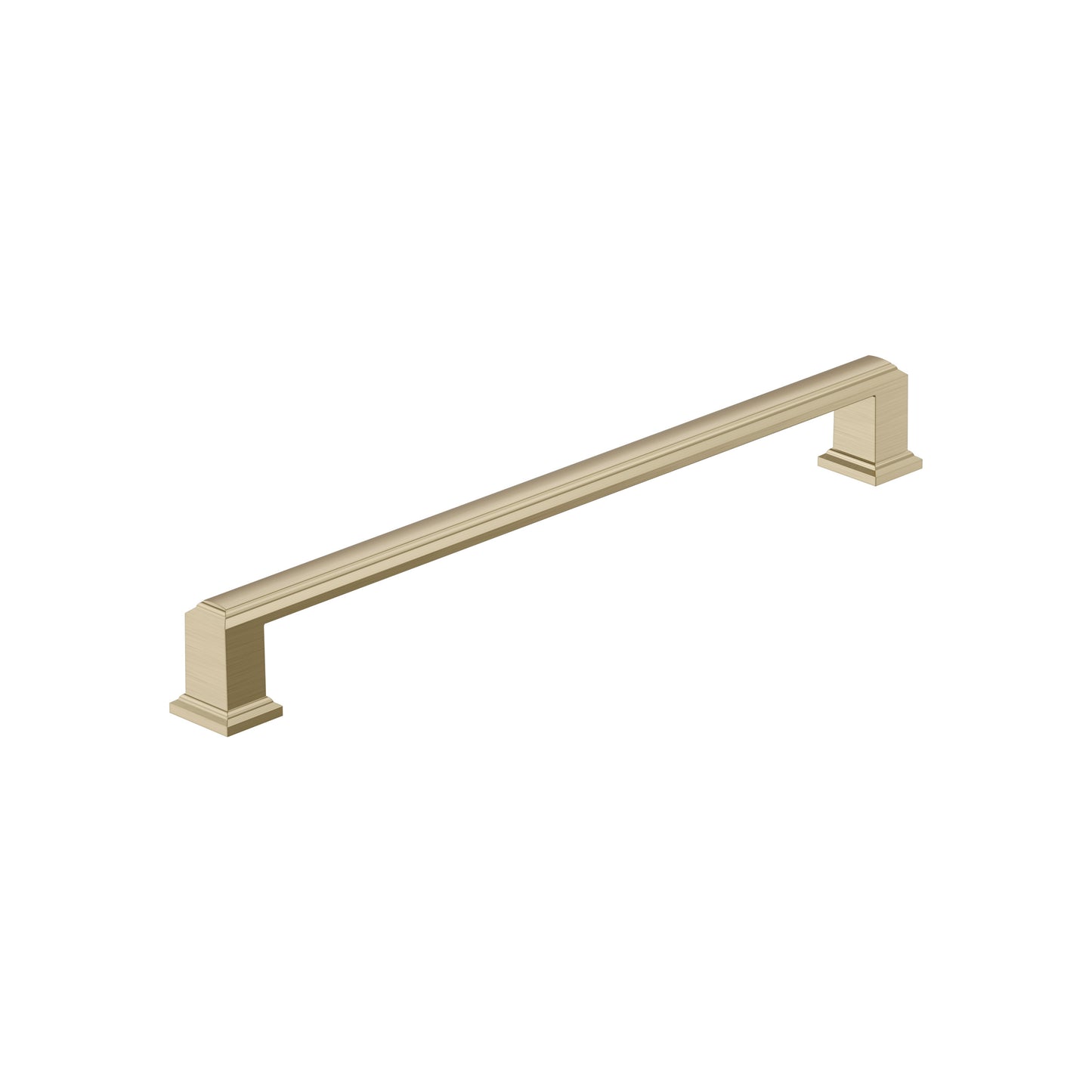 Amerock Appoint Pull - 8-13/16 inch (224mm) CTC - Golden Champagne
