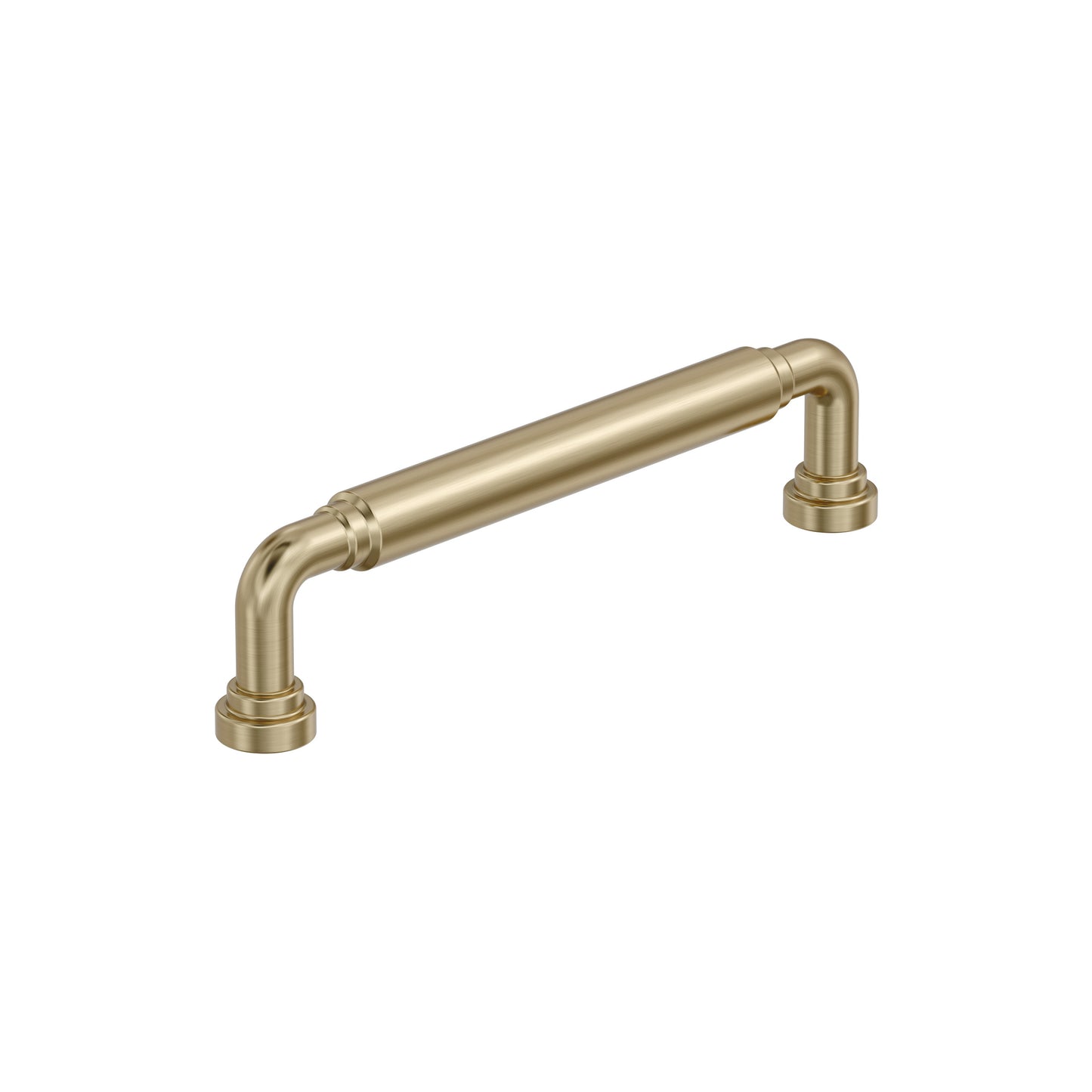 Amerock Coble Pull - 5-1/16 inch (128mm) CTC - Golden Champagne