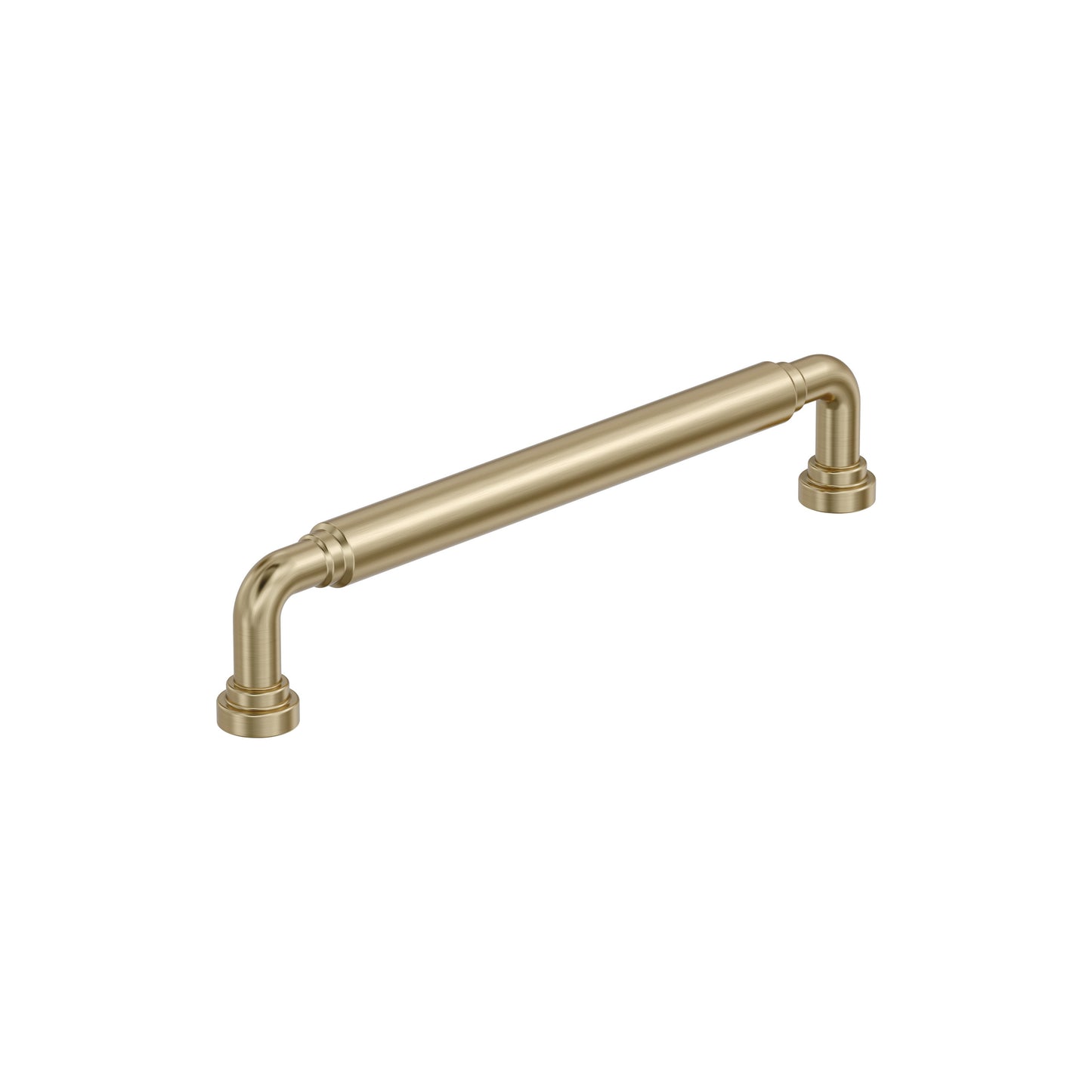 Amerock Coble Pull - 6-5/16 inch (160mm) CTC - Golden Champagne