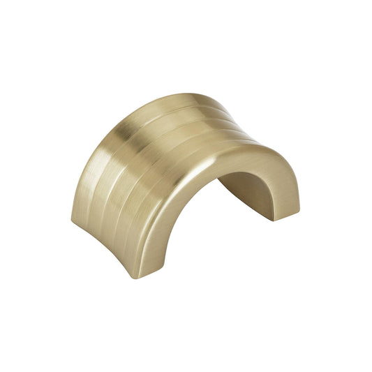 Amerock Concentric Finger Pull - 1-1/4 inch (32mm) CTC - Golden Champagne