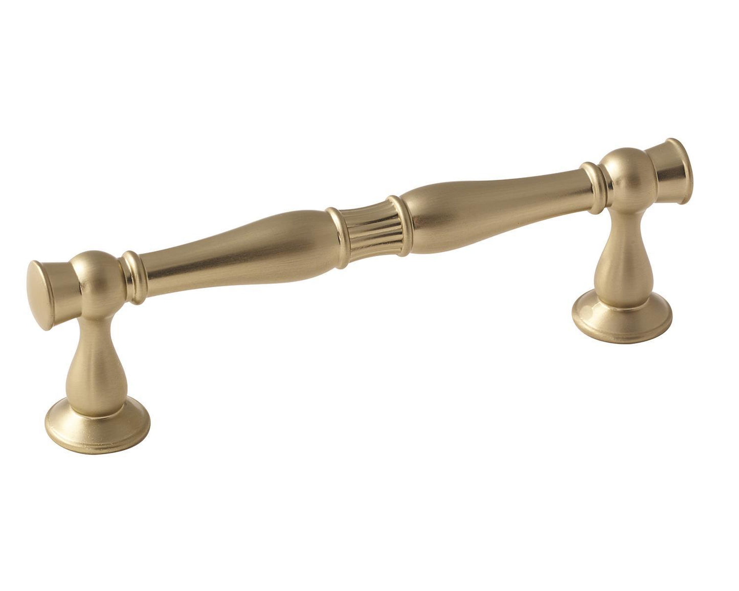 Amerock Crawford Pull - 3-3/4 inch (96mm) CTC - Golden Champagne