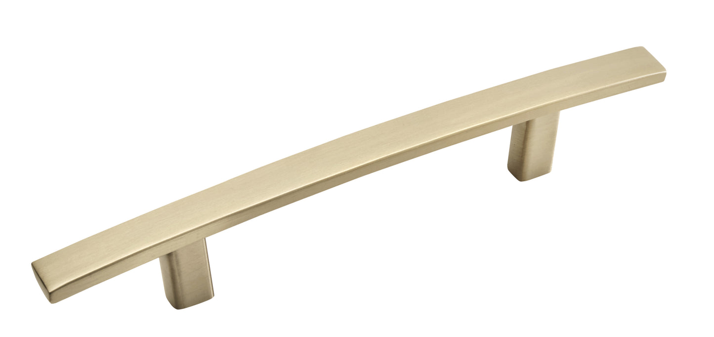Amerock Cyprus Pull - 3-3/4 inch (96mm) CTC - Golden Champagne