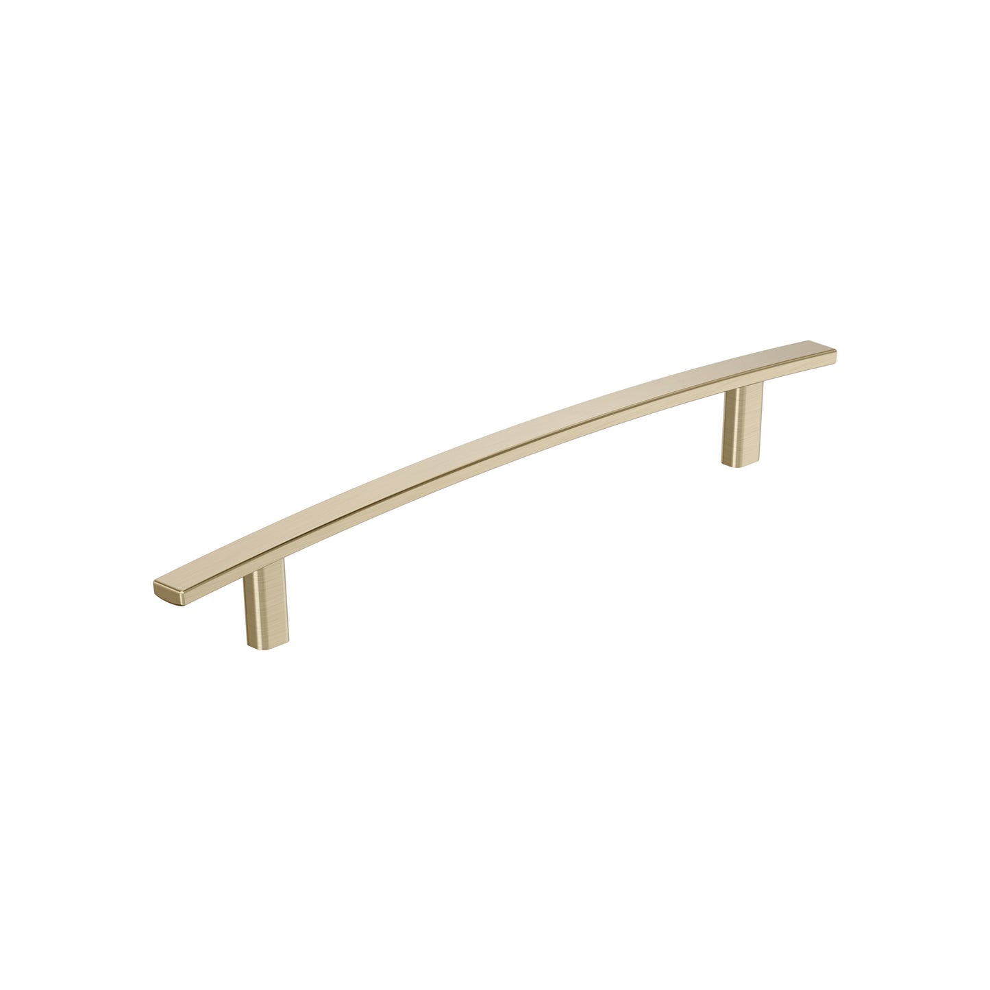 Amerock Cyprus Pull - 8-13/16 inch (224mm) CTC - Golden Champagne
