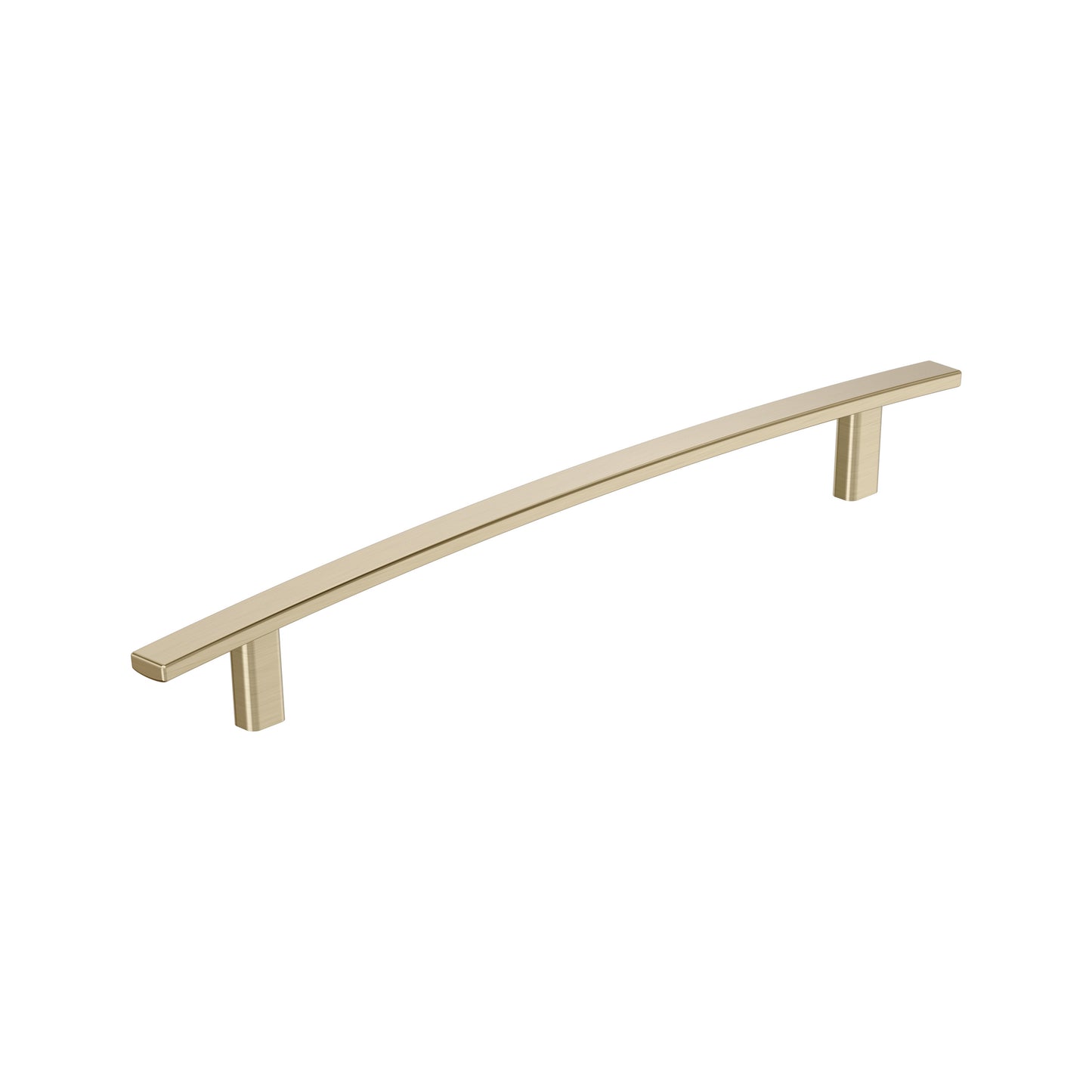 Amerock Cyprus Pull - 10-1/16 inch (256mm) CTC - Golden Champagne