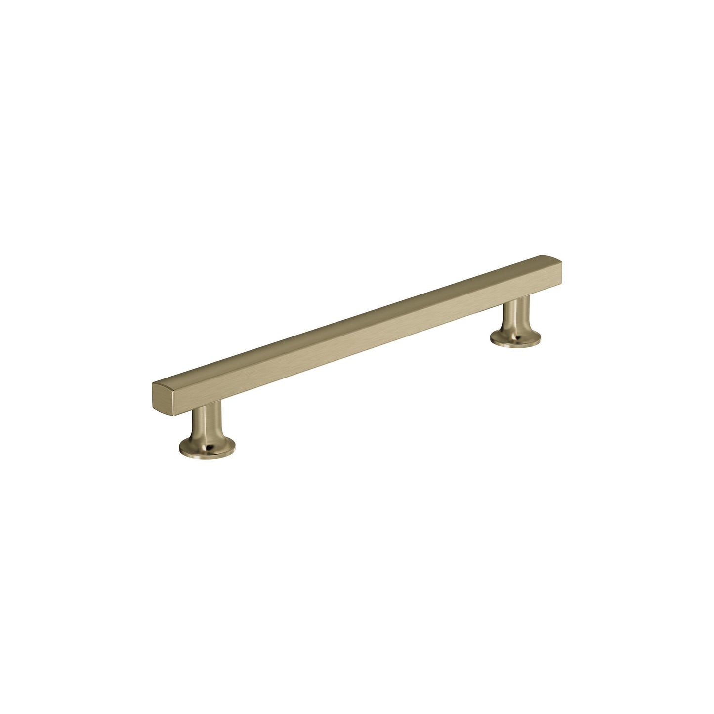Amerock Everett Pull - 7-9/16 inch (192mm) CTC - Golden Champagne