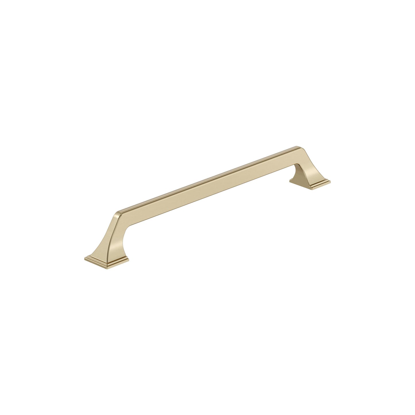 Amerock Exceed Pull - 8-13/16 inch (224mm) CTC - Golden Champagne