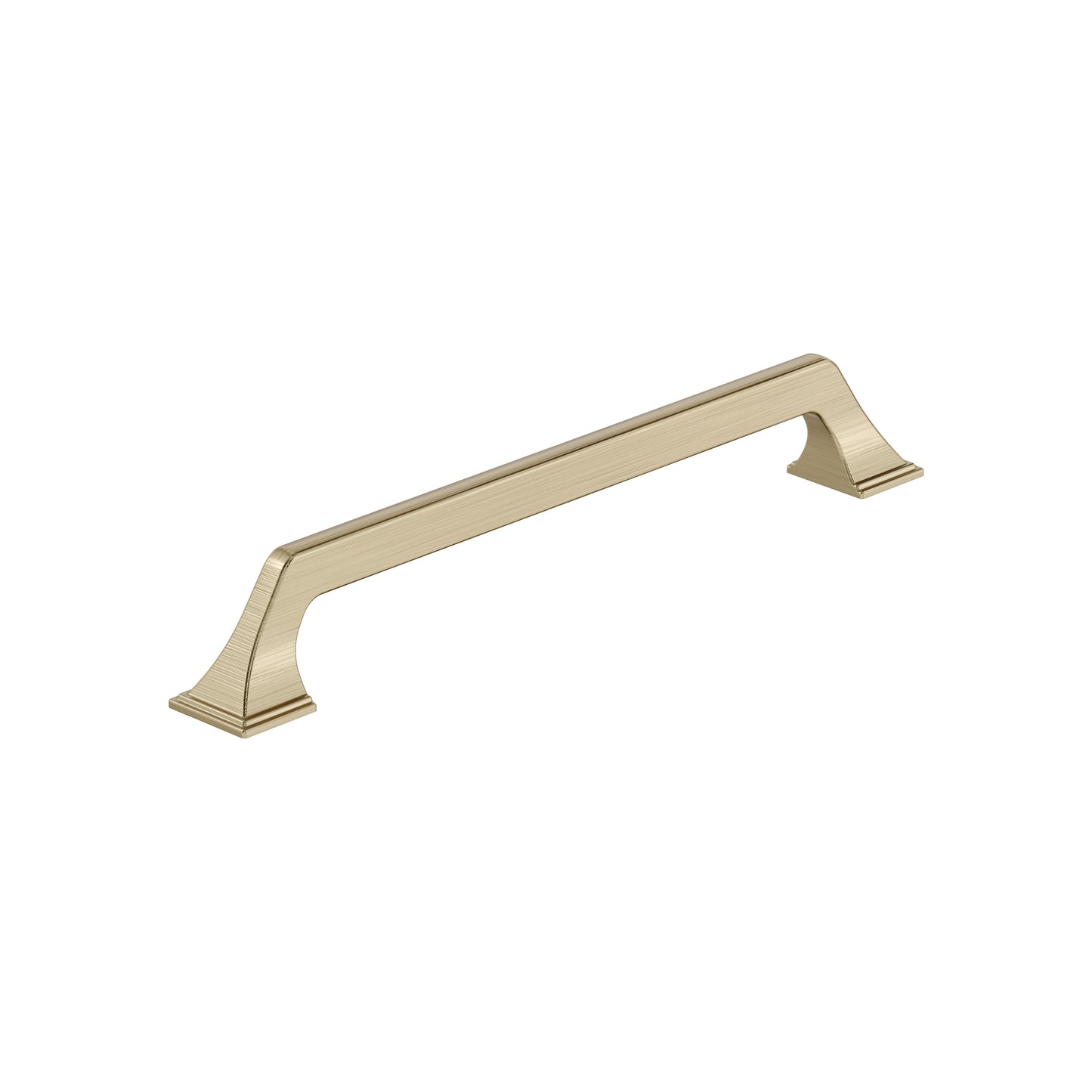 Amerock Exceed Pull - 7-9/16 inch (192mm) CTC - Golden Champagne
