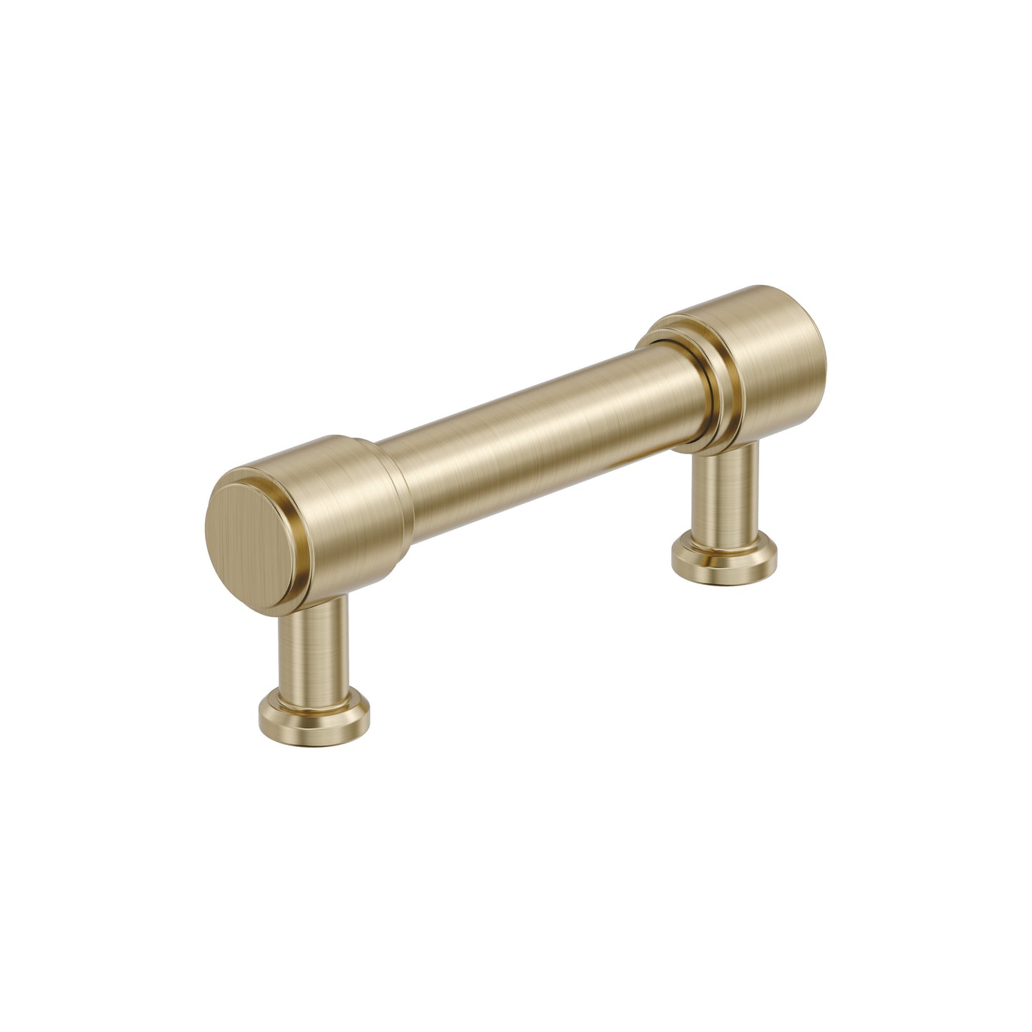 Amerock Faircrest Pull - 3 inch (76mm) CTC - Golden Champagne
