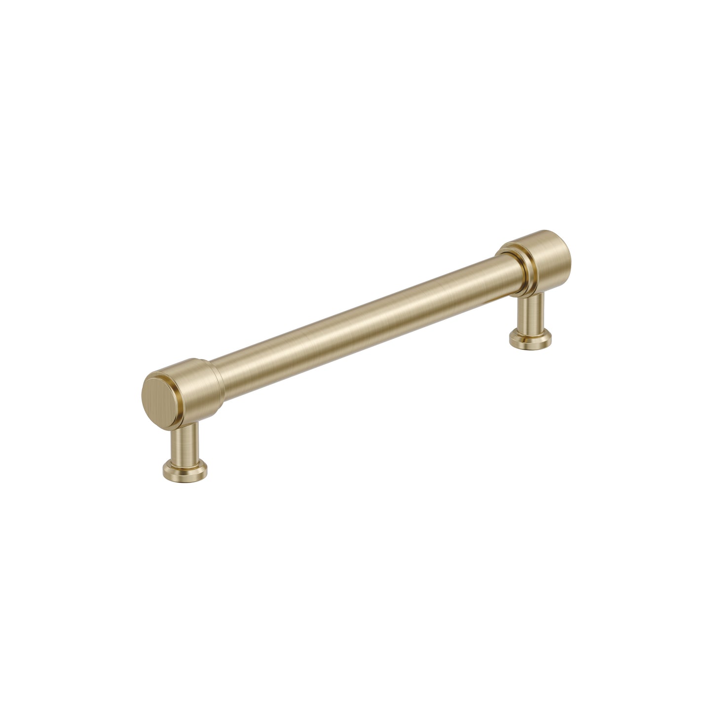Amerock Faircrest Pull - 6-5/16 inch (160mm) CTC - Golden Champagne