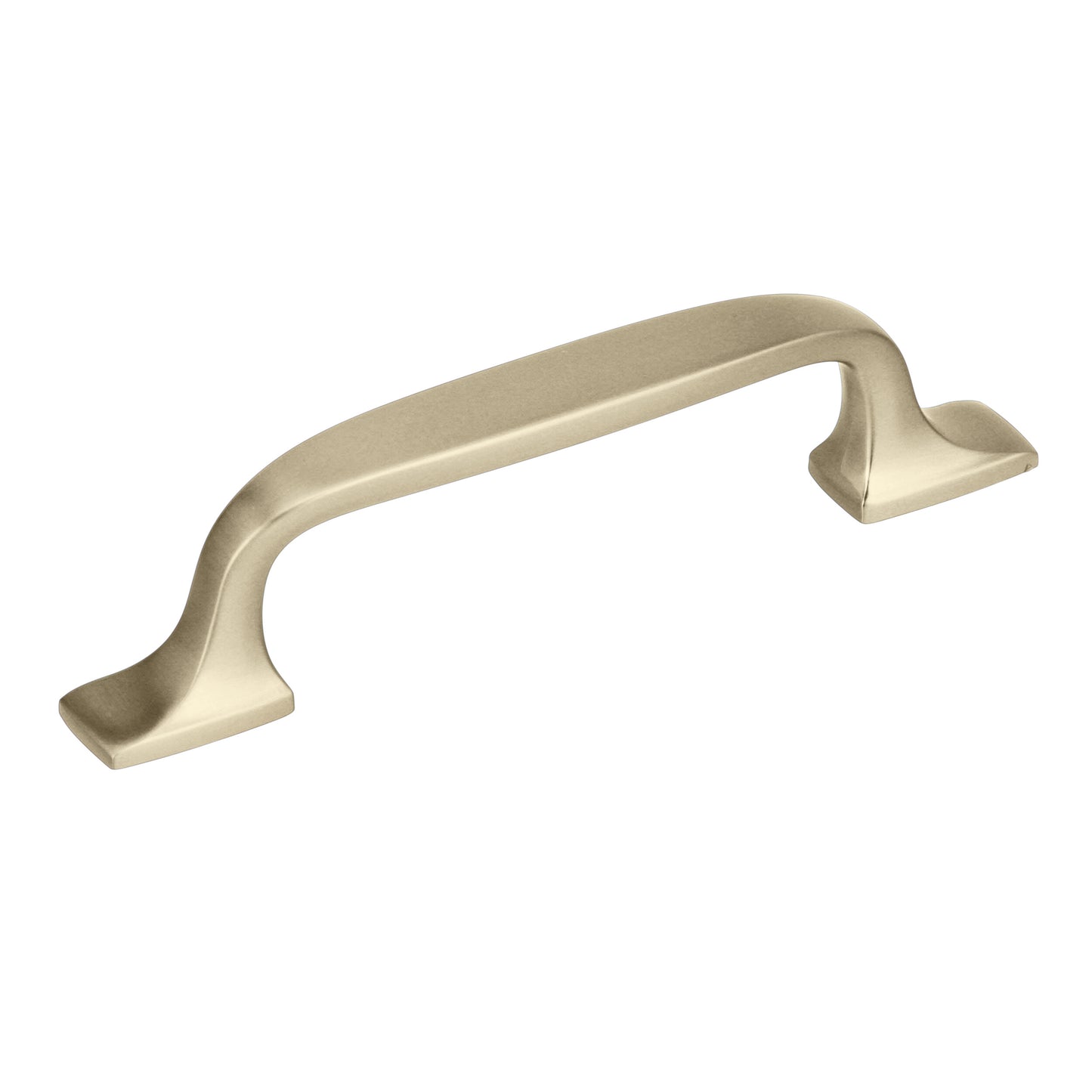 Amerock Highland Ridge Pull - 3 inch (76mm) CTC - Golden Champagne
