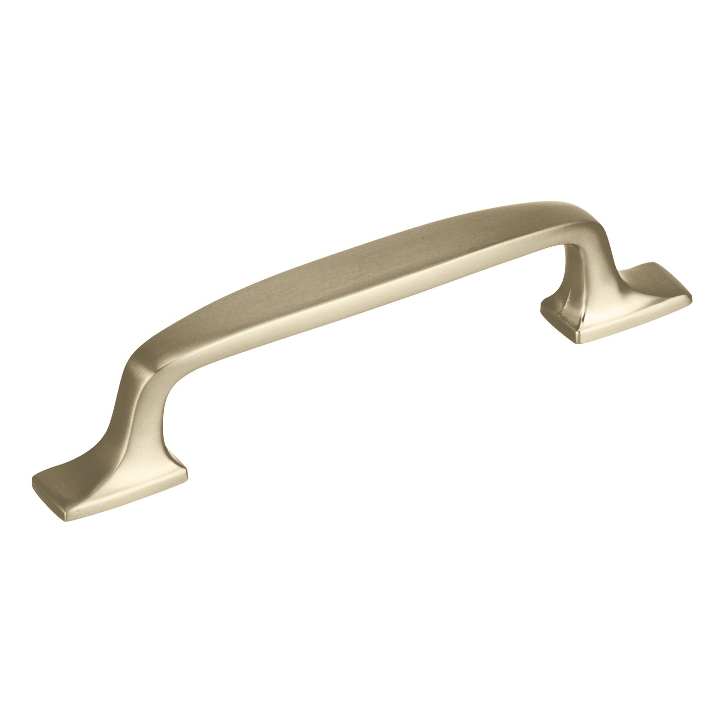Amerock Highland Ridge Pull - 3-3/4 inch (96mm) CTC - Golden Champagne