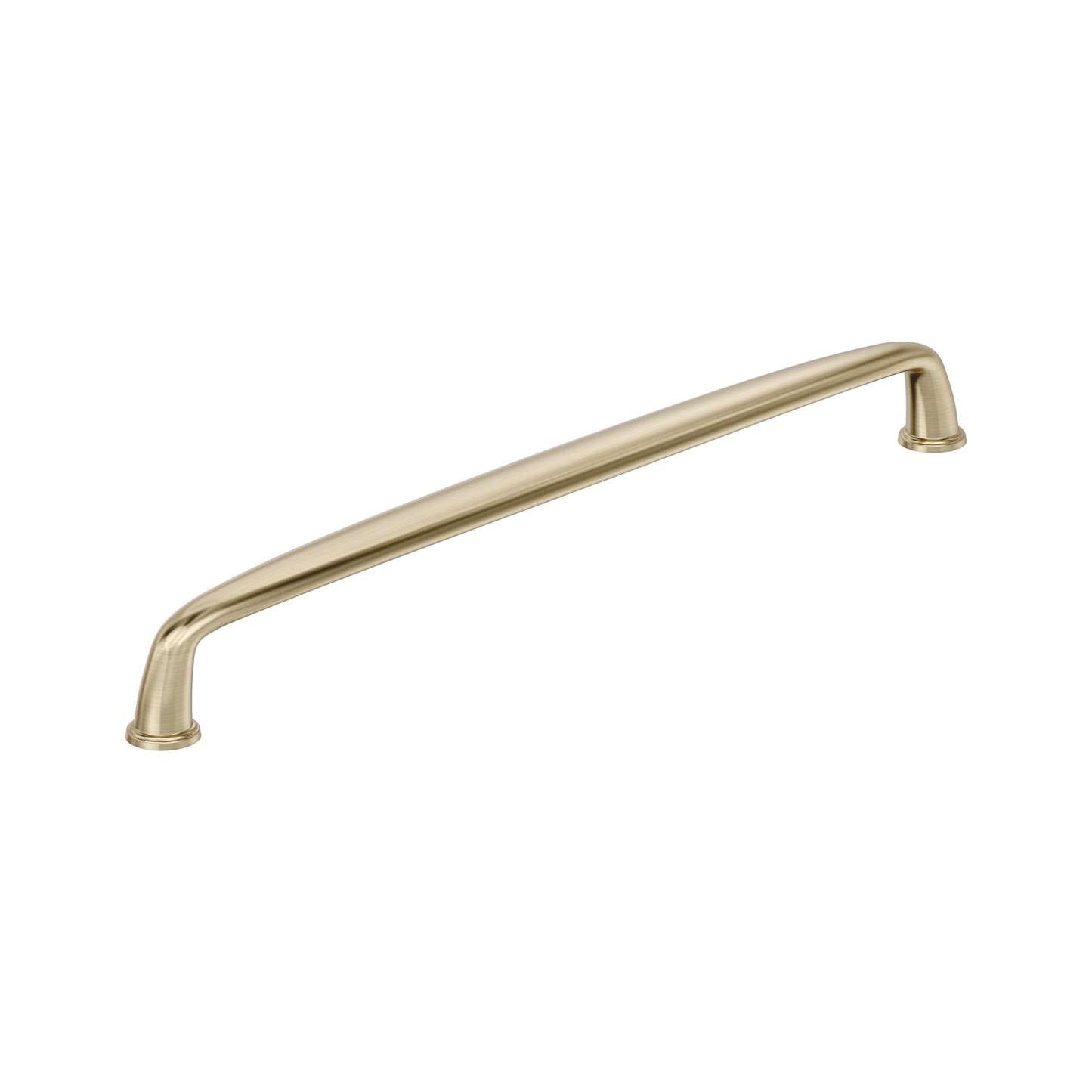 Amerock Kane Pull - 10-1/16 inch (256mm) CTC - Golden Champagne
