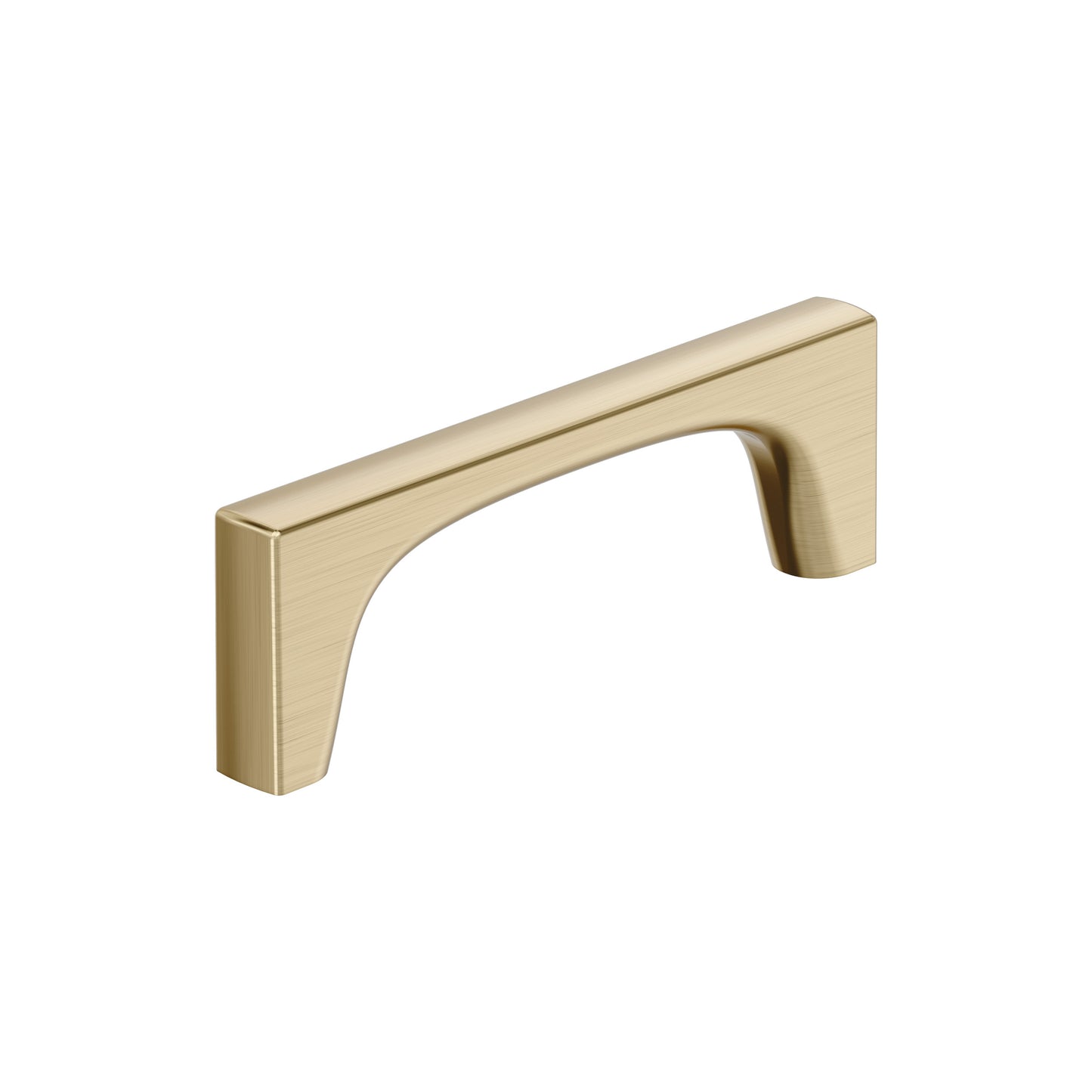 Amerock Merced Pull - 3-3/4 inch (96mm) CTC - Golden Champagne