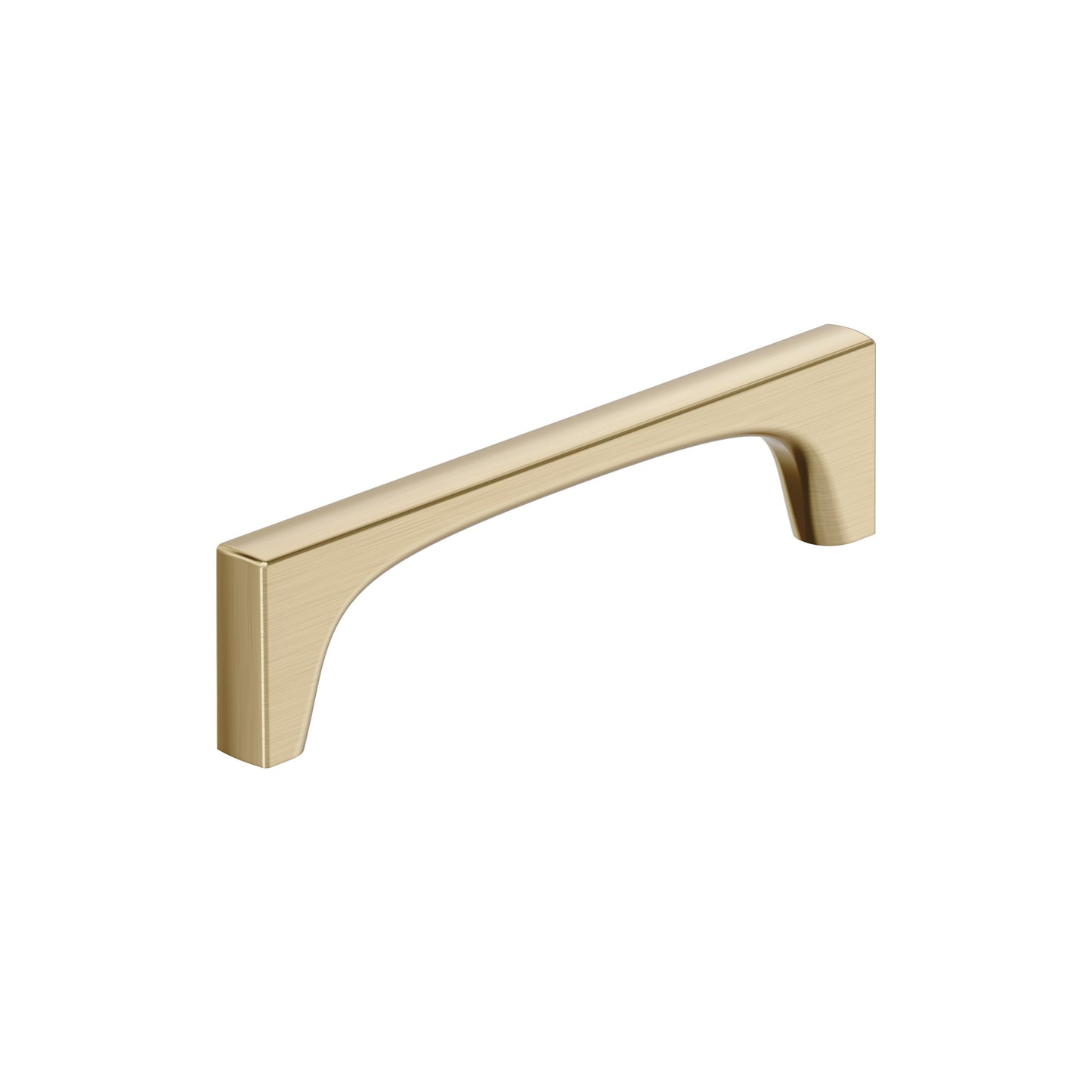 Amerock Merced Pull - 5-1/16 inch (128mm) CTC - Golden Champagne