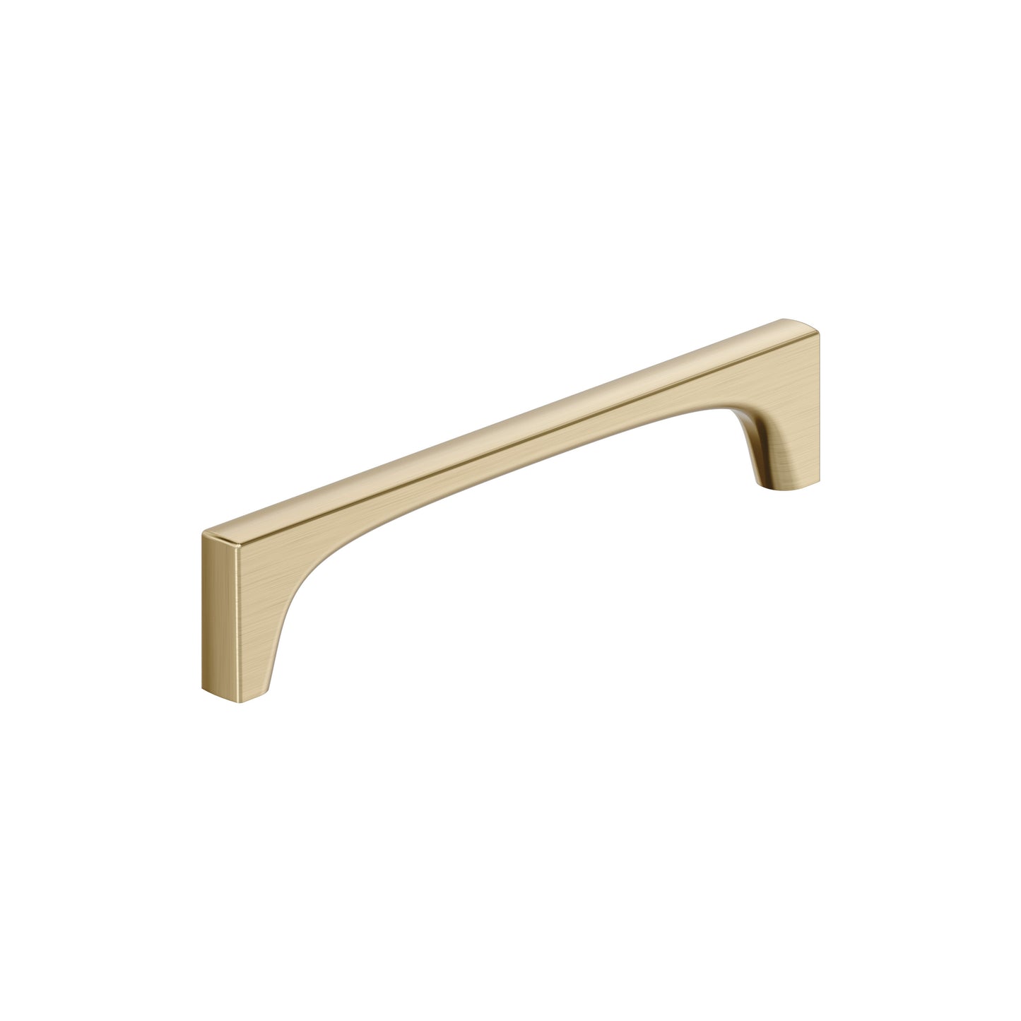 Amerock Merced Pull - 6-5/16 inch (160mm) CTC - Golden Champagne