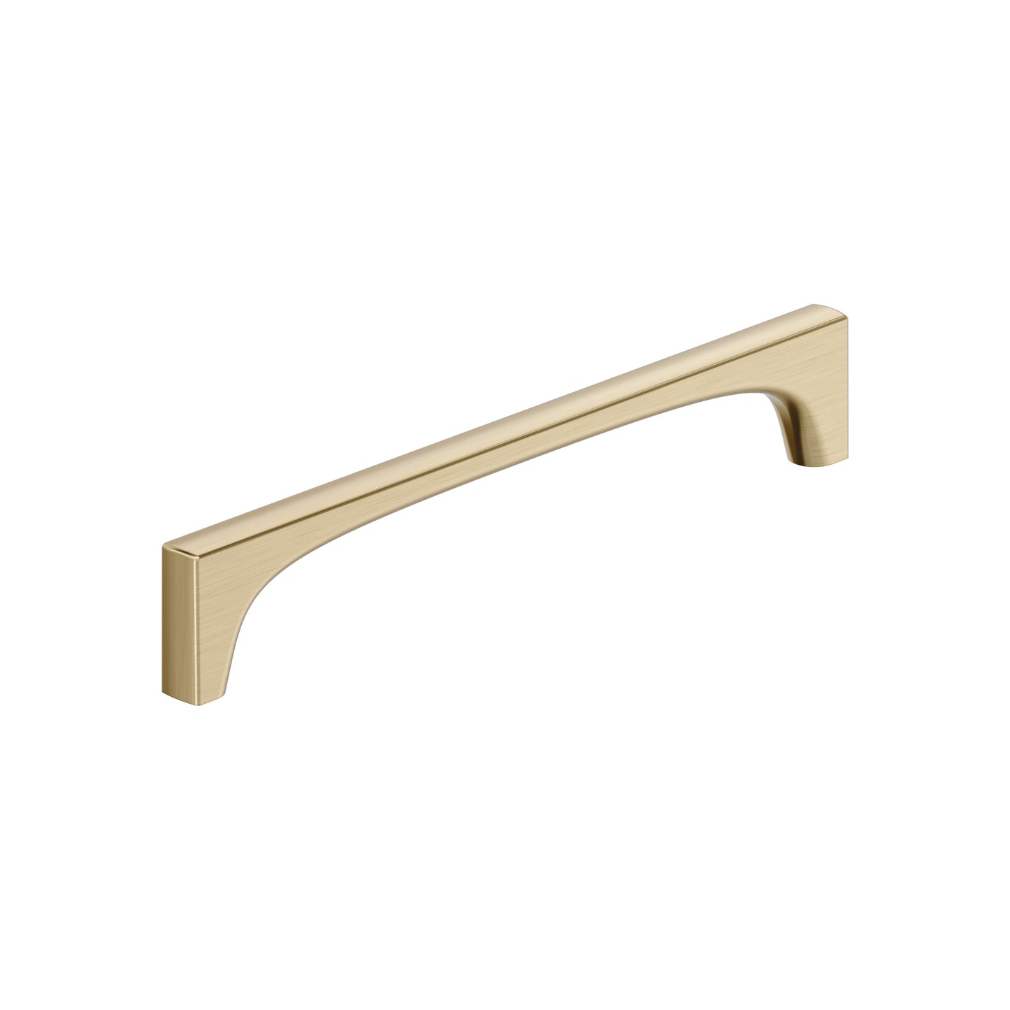 Amerock Merced Pull - 7-9/16 inch (192mm) CTC - Golden Champagne