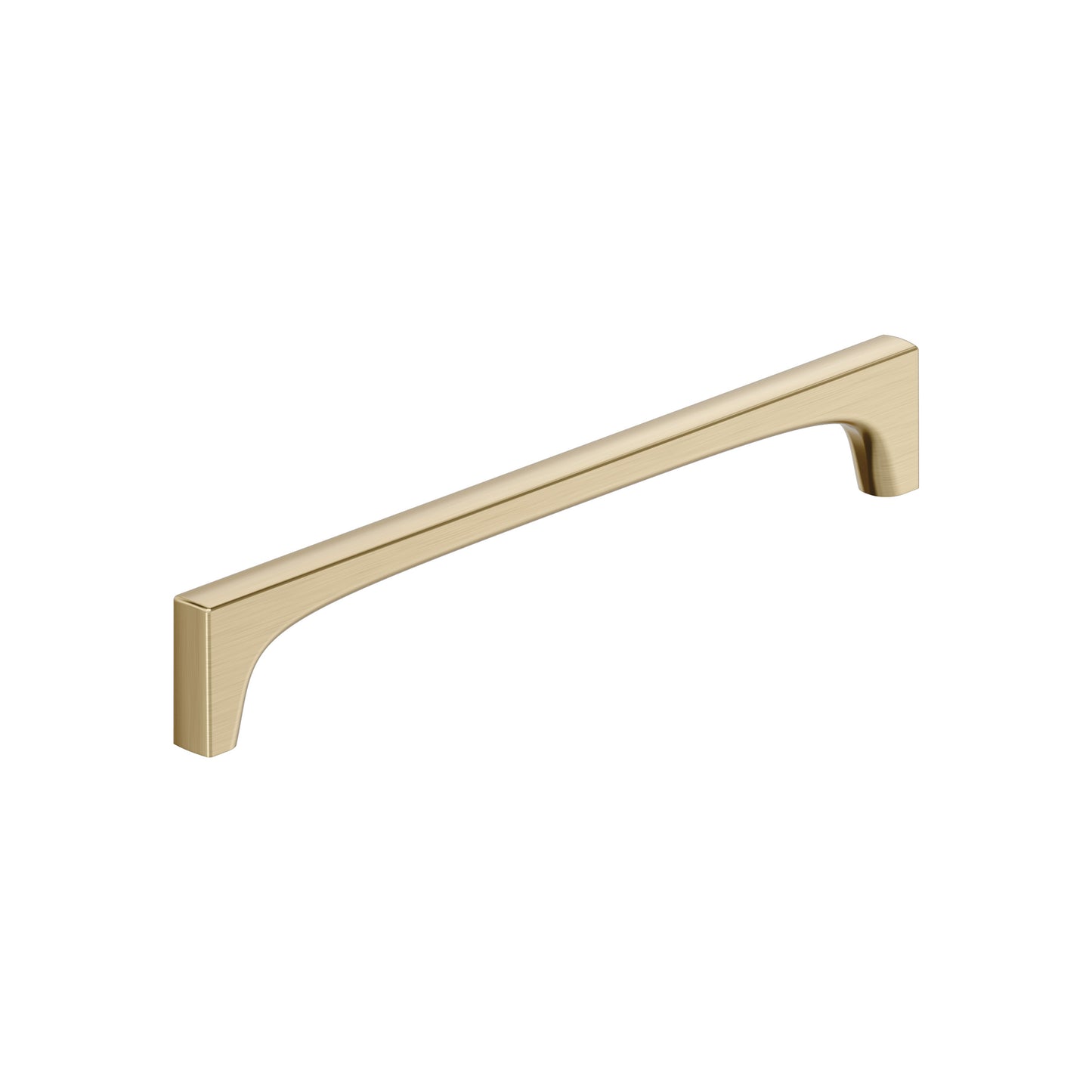 Amerock Merced Pull - 8-13/16 inch (224mm) CTC - Golden Champagne