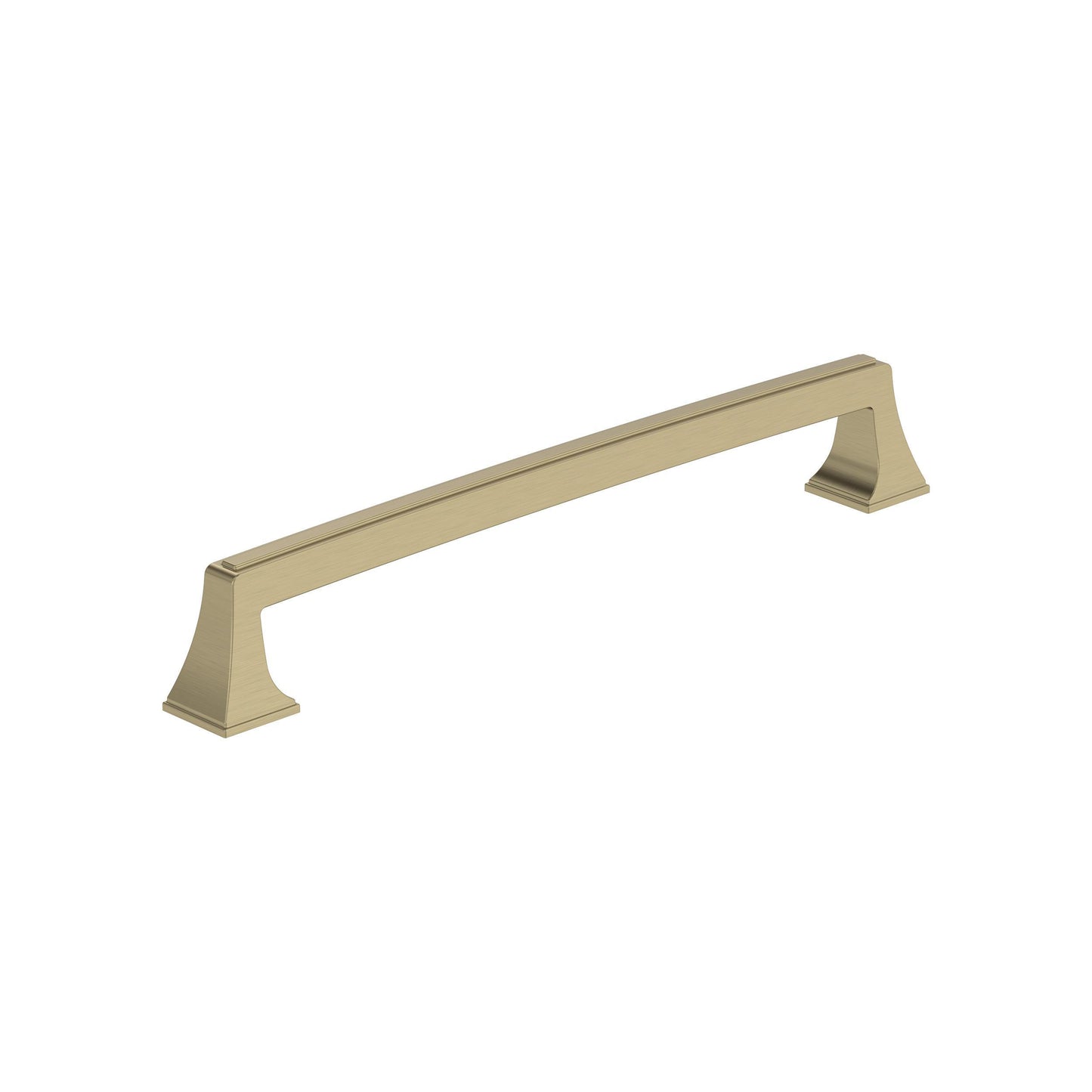 Amerock Mulholland Pull - 8 inch (203mm) CTC - Golden Champagne