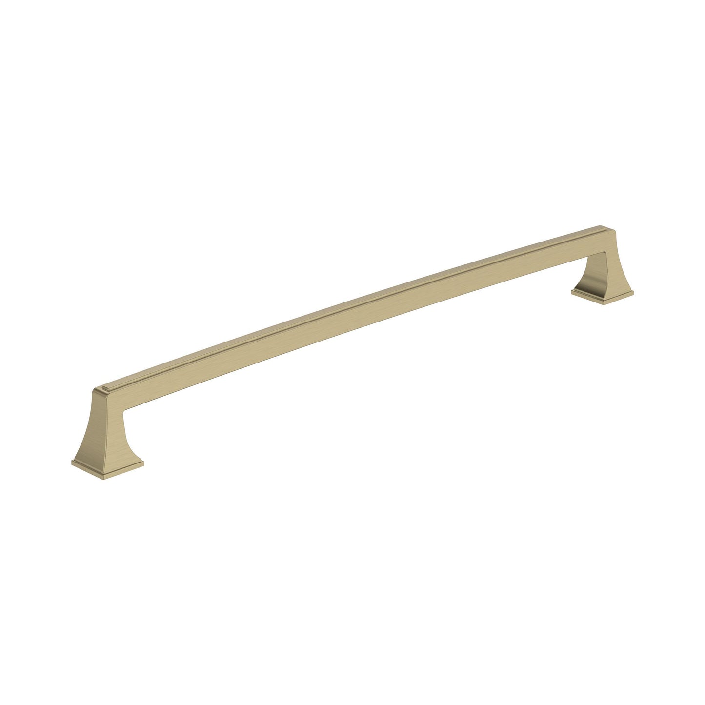 Amerock Mulholland Pull - 12-5/8 inch (320mm) CTC - Golden Champagne
